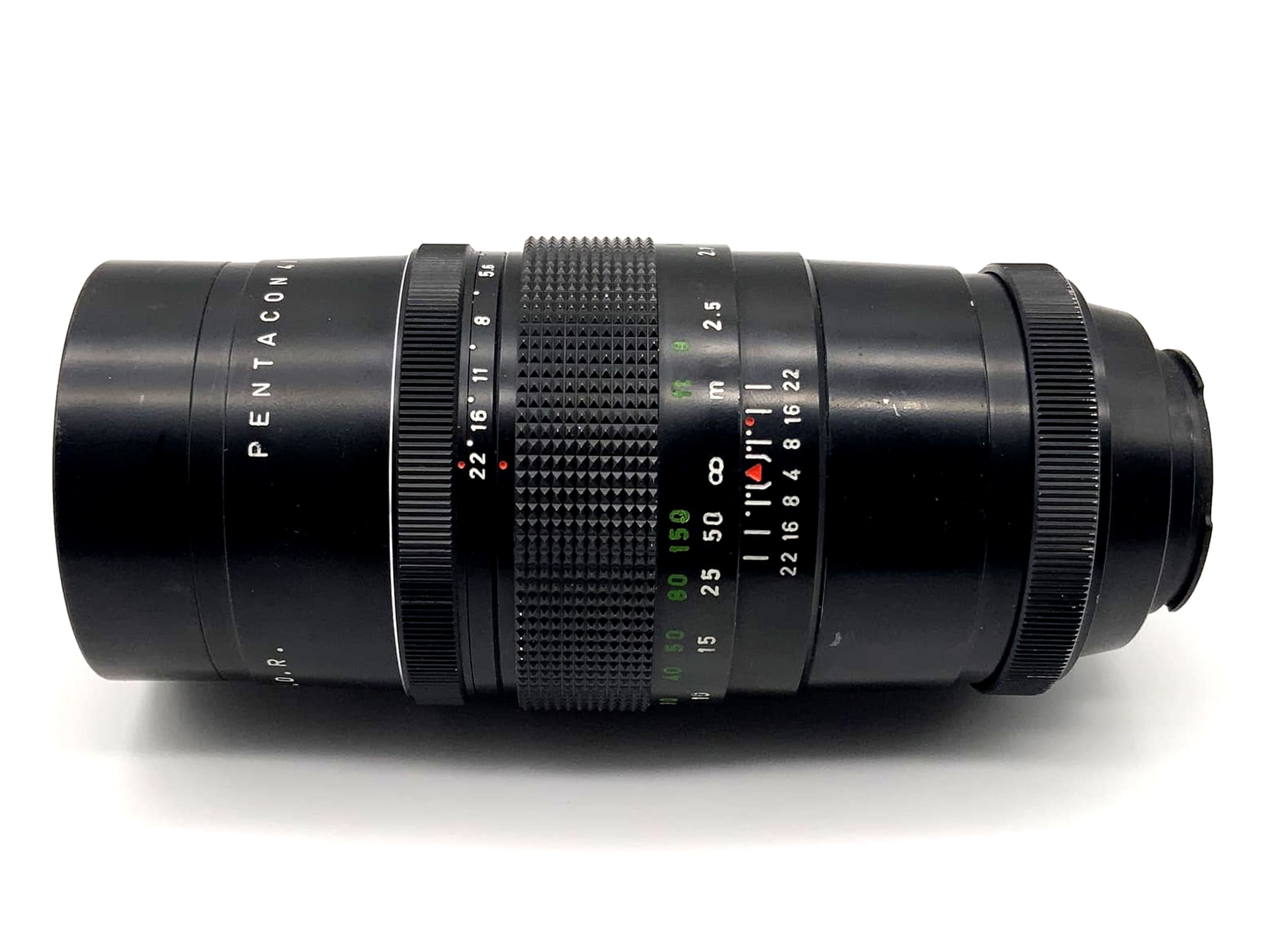 Pentacon f/4 200mm Teleobjektiv analog 15 Lamellen Exa Anschluss 4/200 G.D.R.