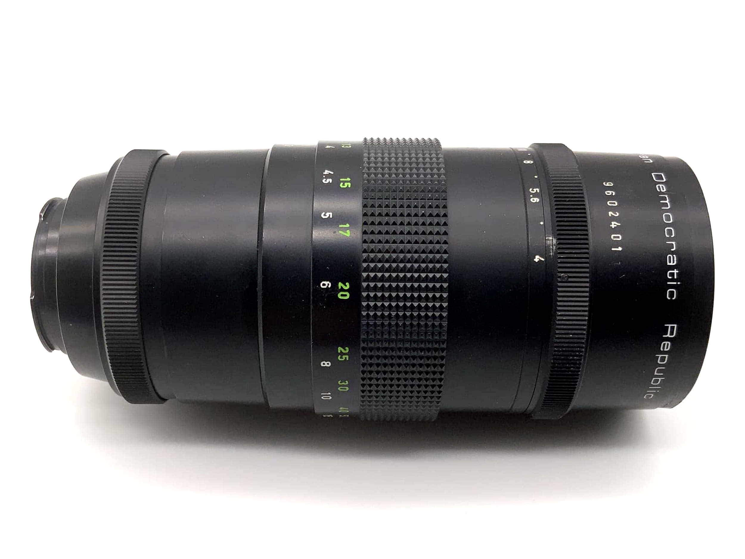Pentacon f/4 200mm Teleobjektiv analog 15 Lamellen Exa Anschluss 4/200 G.D.R.