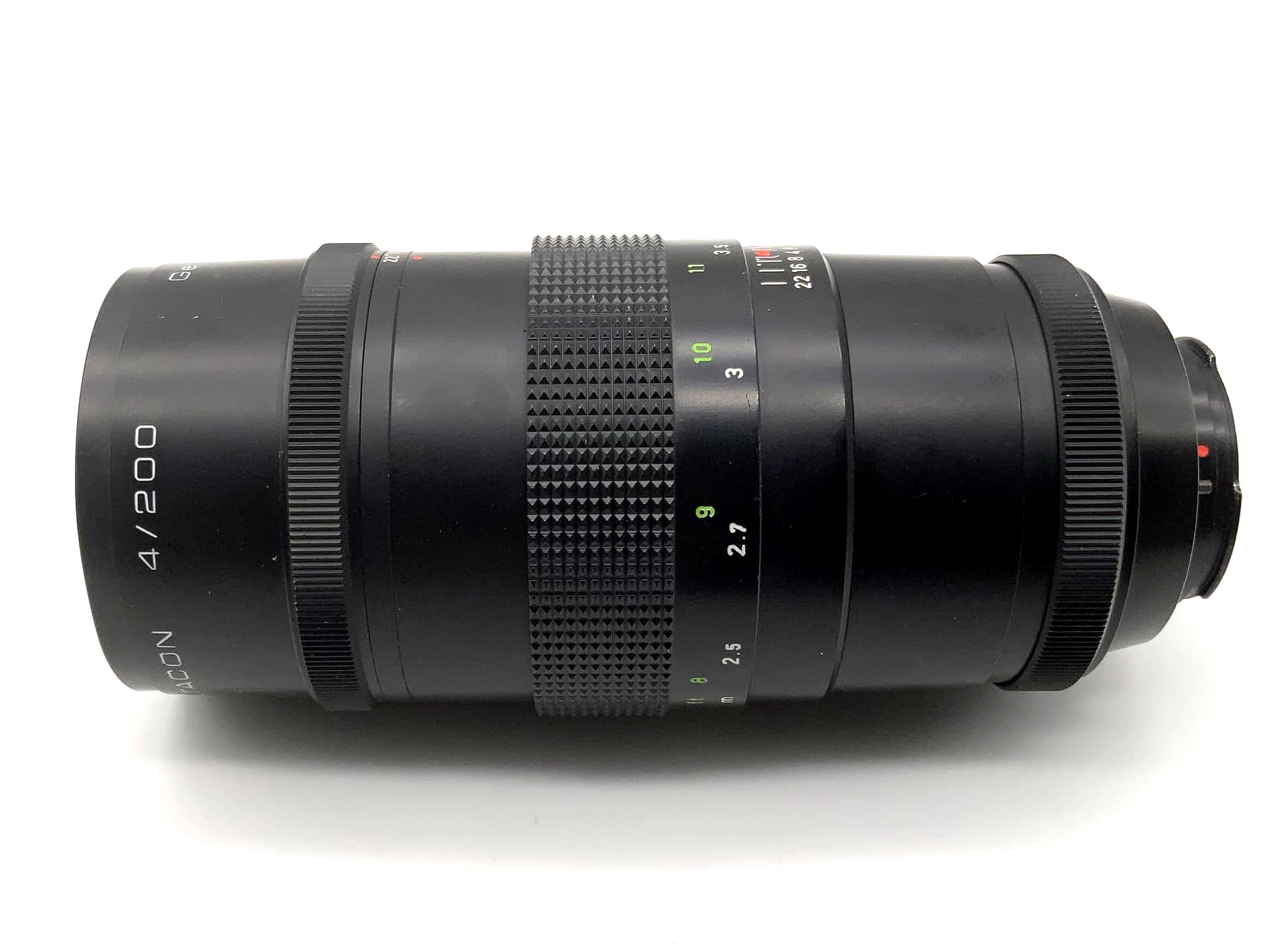 Pentacon f/4 200mm Teleobjektiv analog 15 Lamellen Exa Anschluss 4/200 G.D.R.