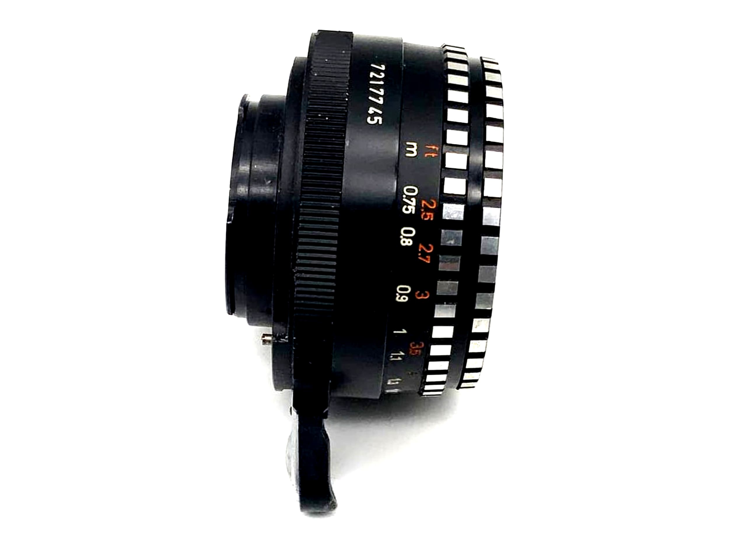 Meyer Optik Görlitz Domiplan lens analogue 50mm f/2.8 Exakta Exa Mount Zebra