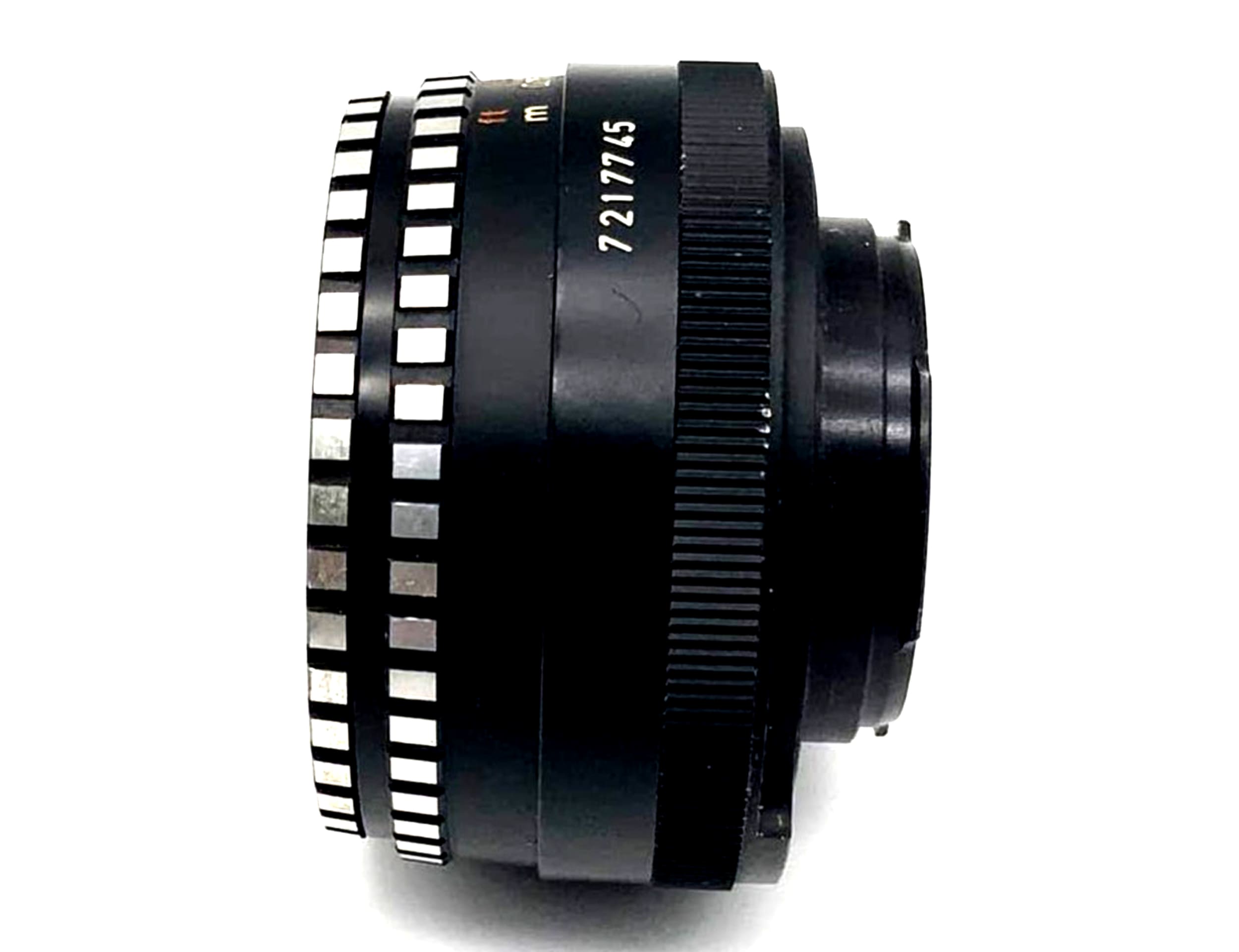 Meyer Optik Görlitz Domiplan lens analogue 50mm f/2.8 Exakta Exa Mount Zebra