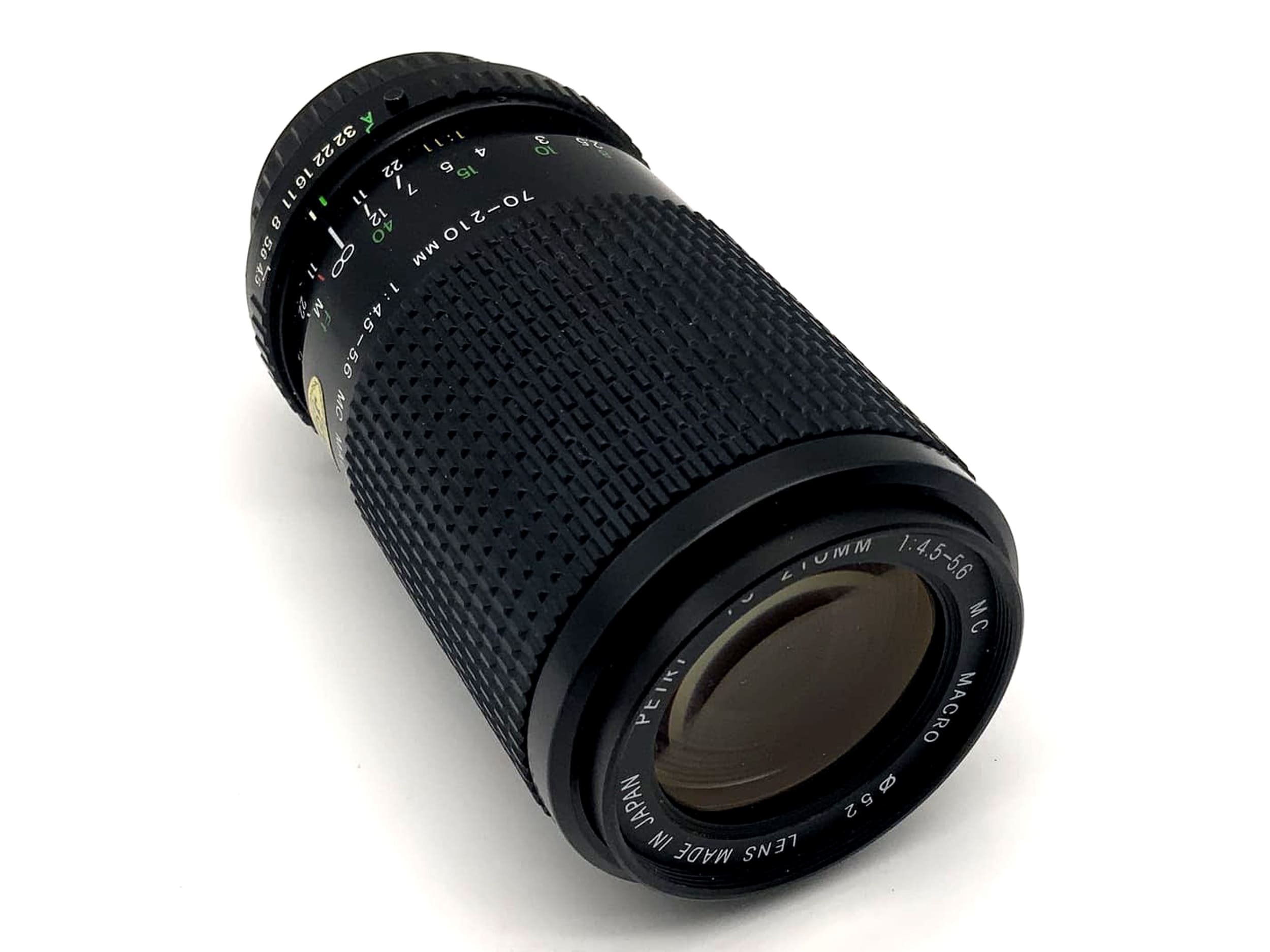 Objectif argentique Petri MC Macro 1:4.5-5.6 70-210mm (Pentax-K)