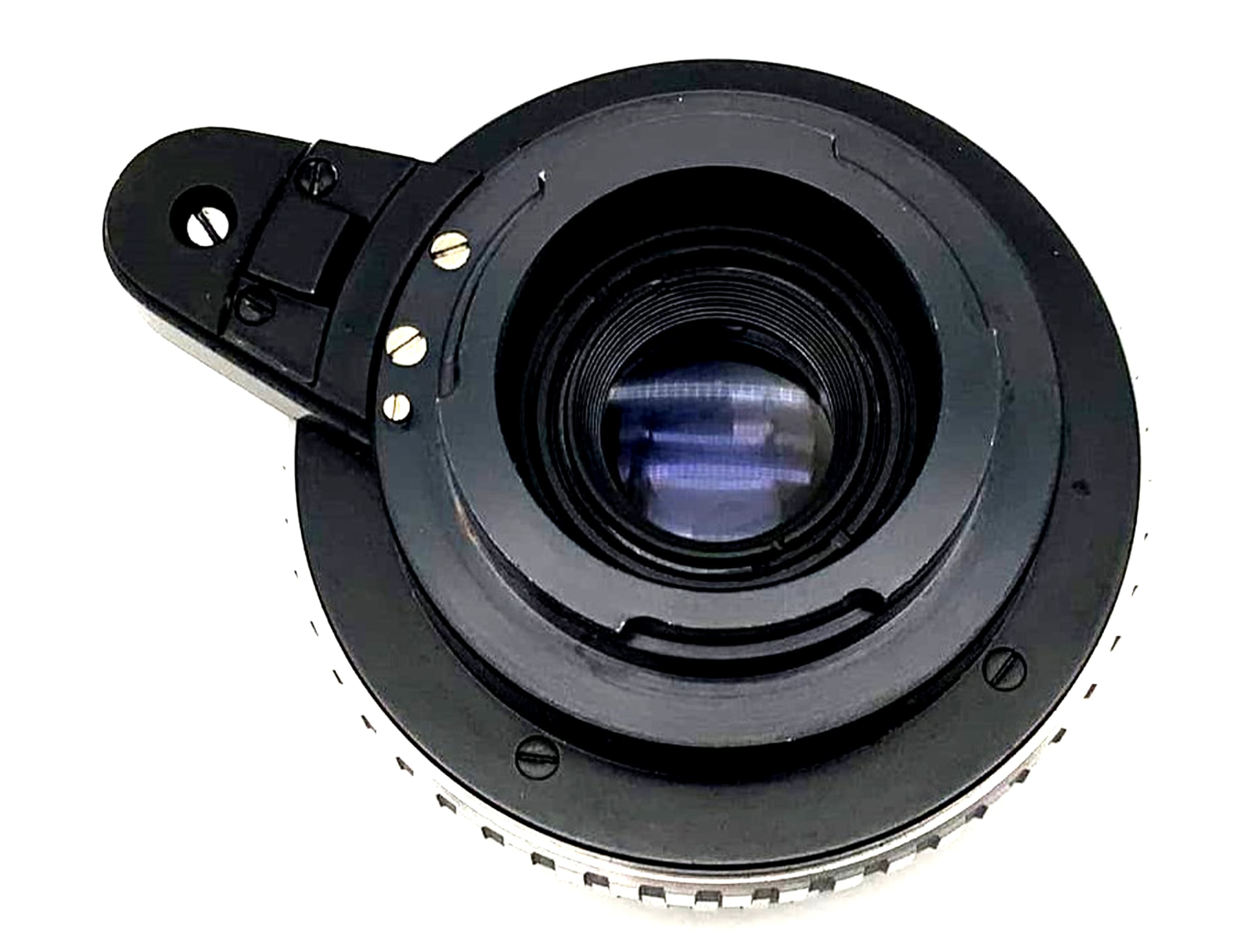 Carl Zeiss Jena Tessar Objektiv analog 50mm f/2.8 für Exakta Exa Anschluss Zebra