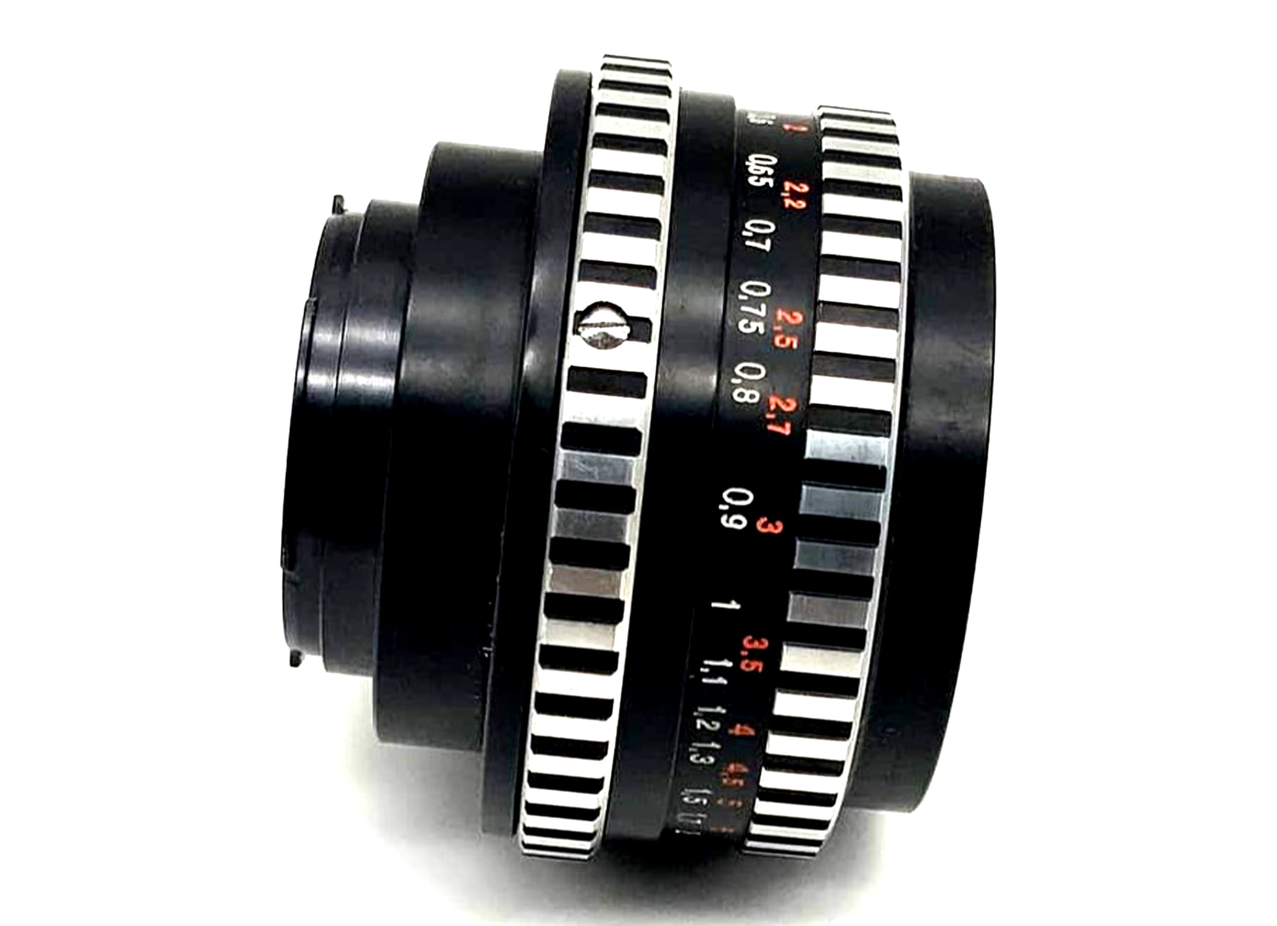 Carl Zeiss Jena Tessar Objektiv analog 50mm f/2.8 für Exakta Exa Anschluss Zebra