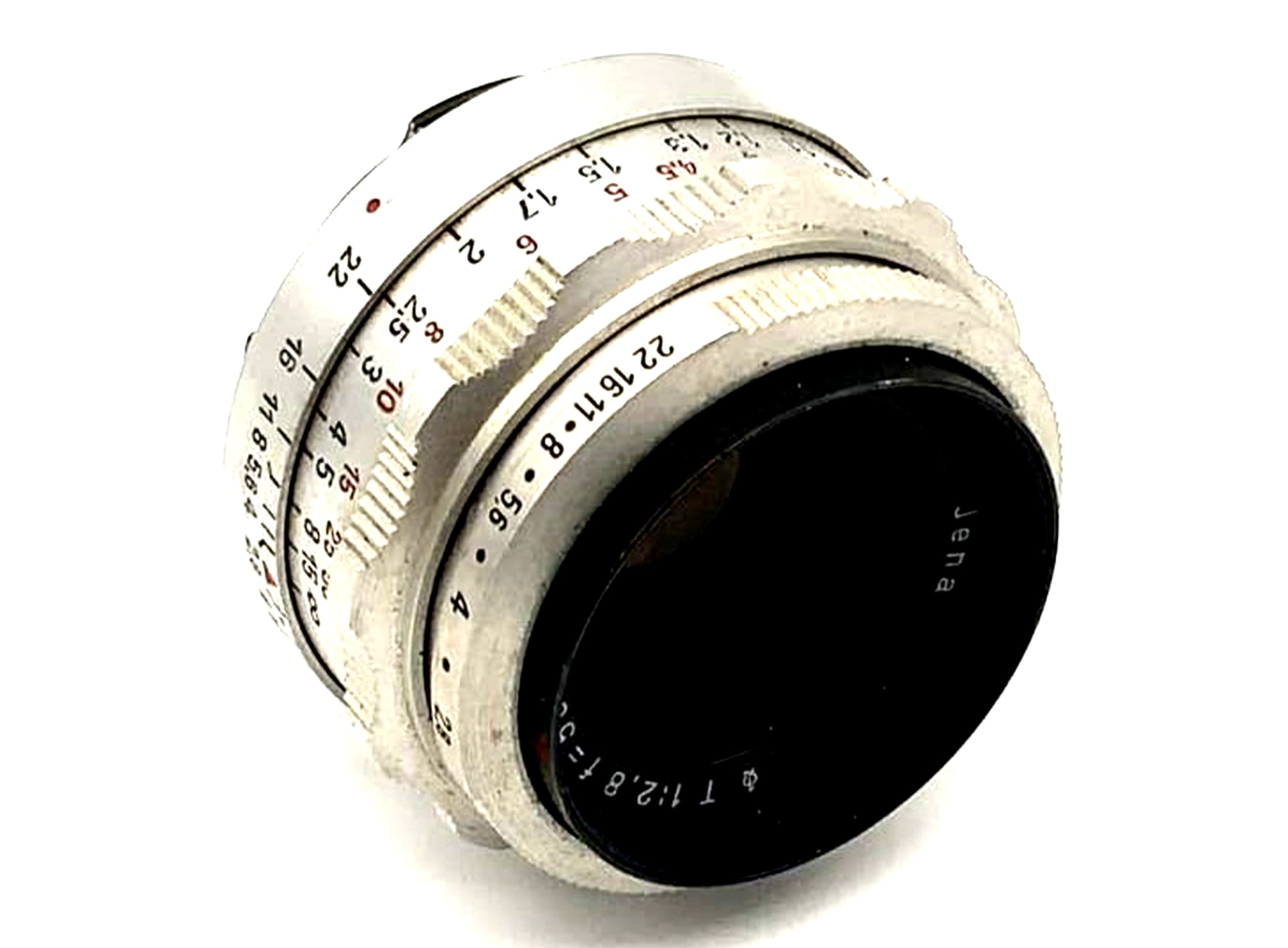 Carl Zeiss Jena Q1 Tessar compact 1:2.8 50mm Objektiv 8 Blades analog (Exa)