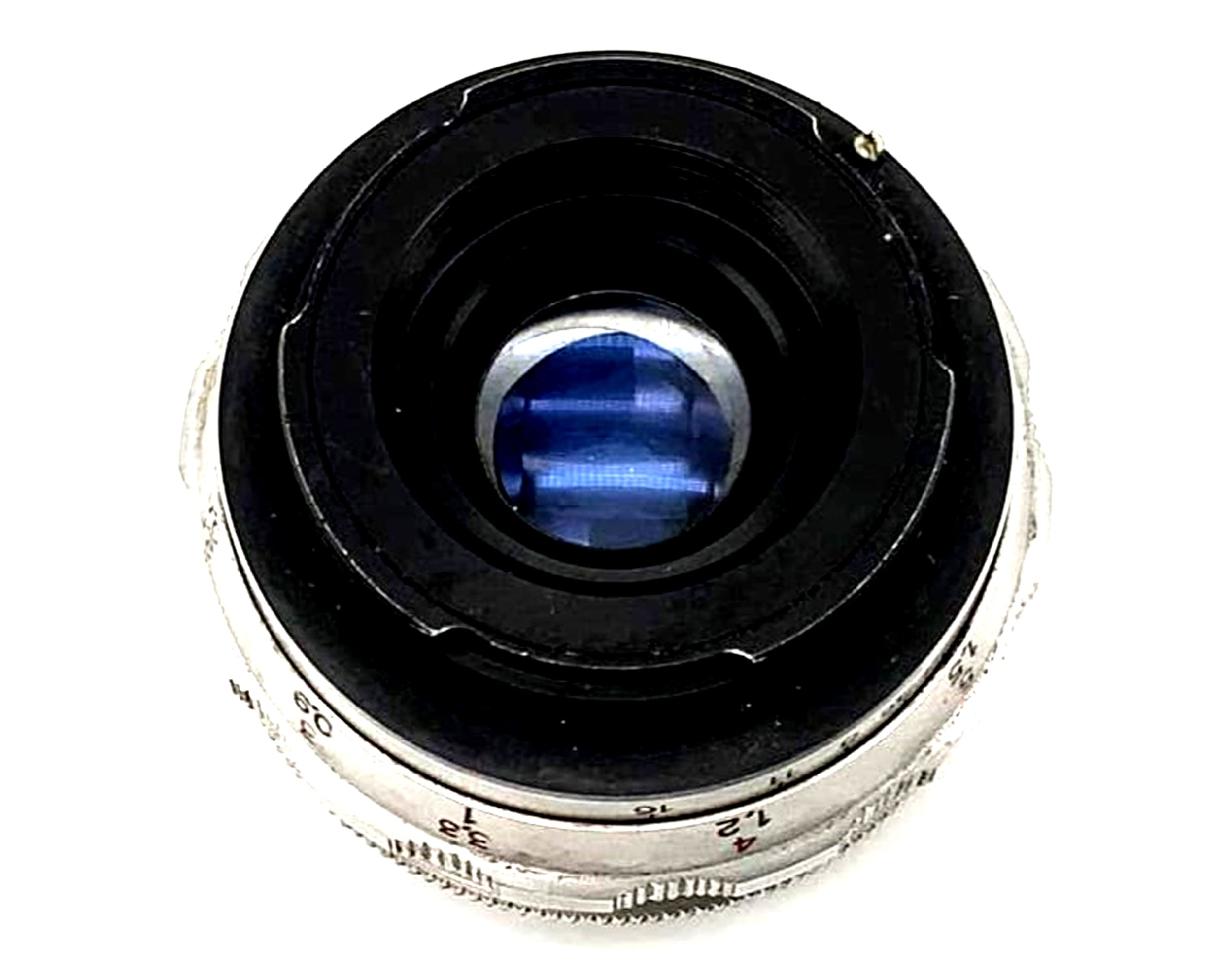 E. Ludwig Meritar f/2.9 50mm Red V Objektiv analog Exa Anschluss