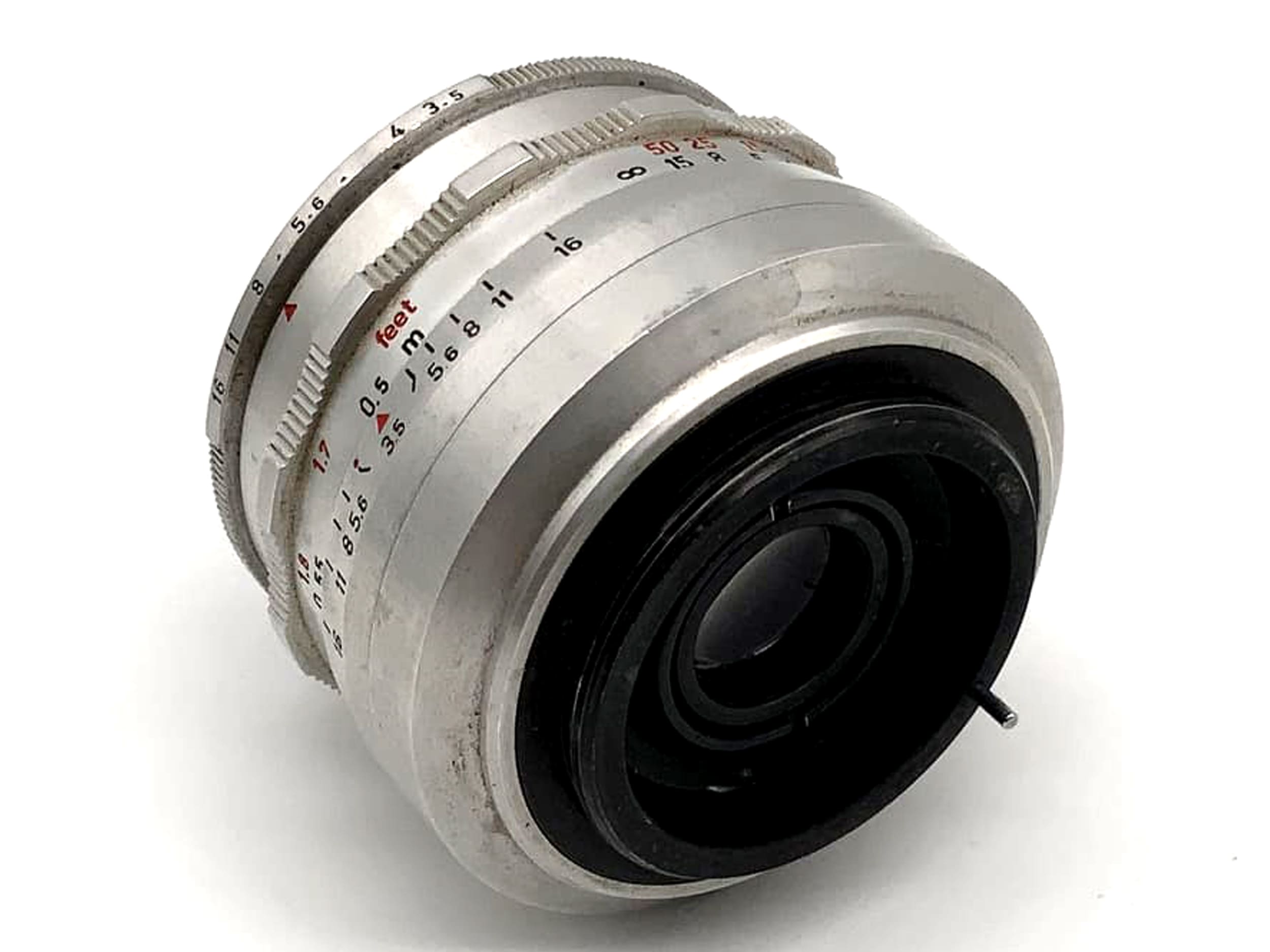 Meyer Optik Görlitz Primotar E objectif M42 analogique 50mm f/3.5 rouge V