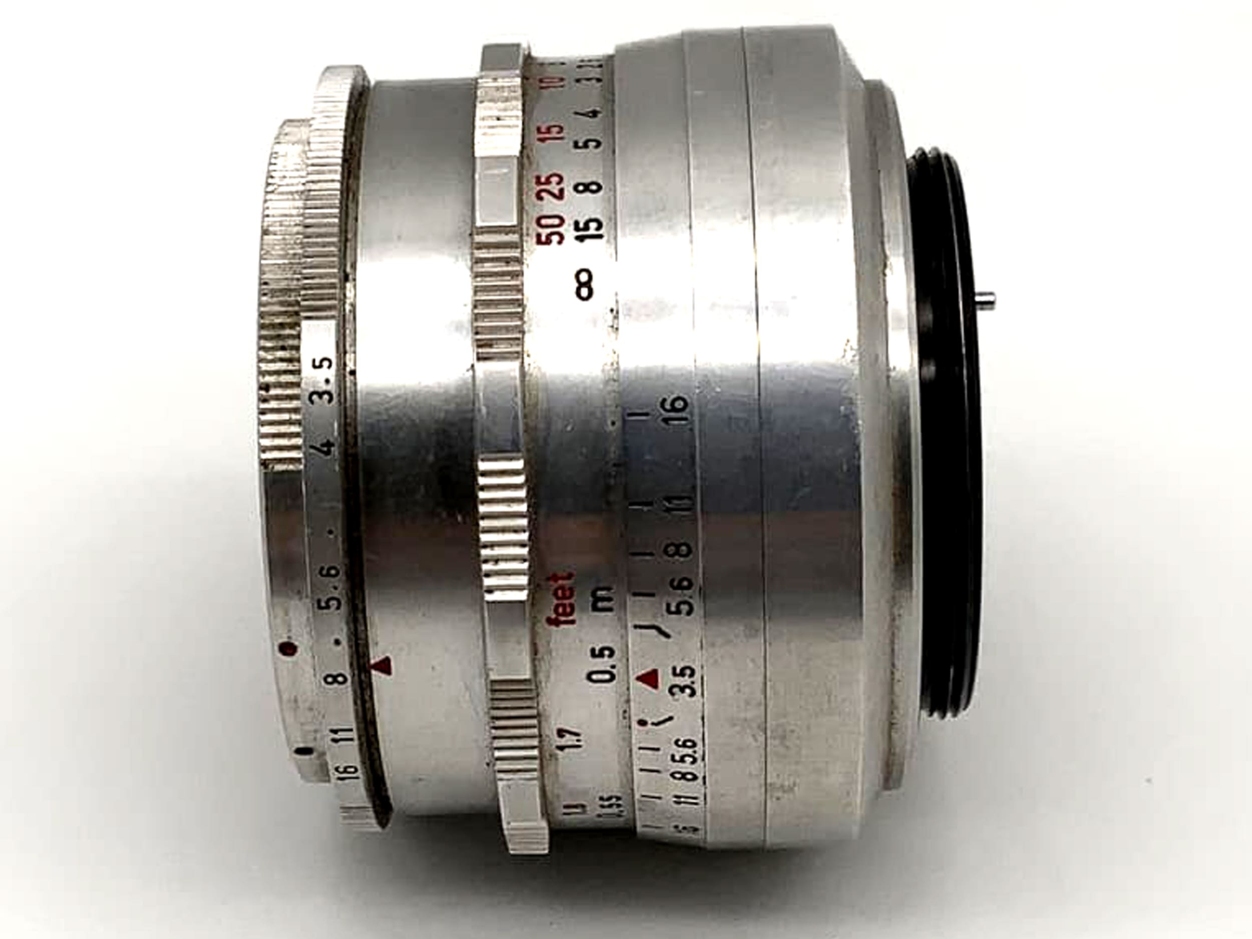 Meyer Optik Görlitz Primotar E Objektiv M42 analog 50mm f/3.5 red V