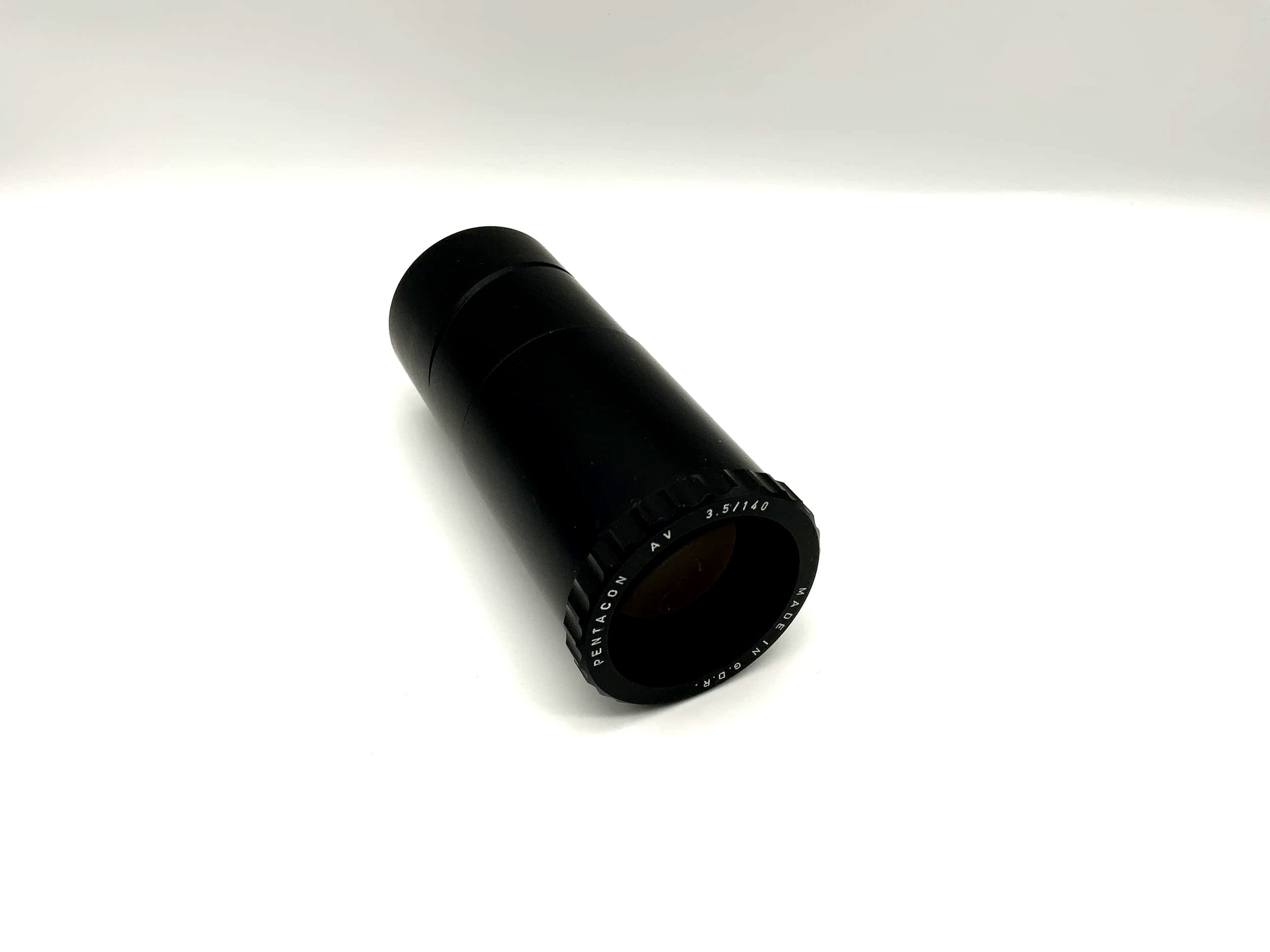 Pentacon AV 3.5/140 140mm Projektor Objektiv Projektionsobjektiv Linse