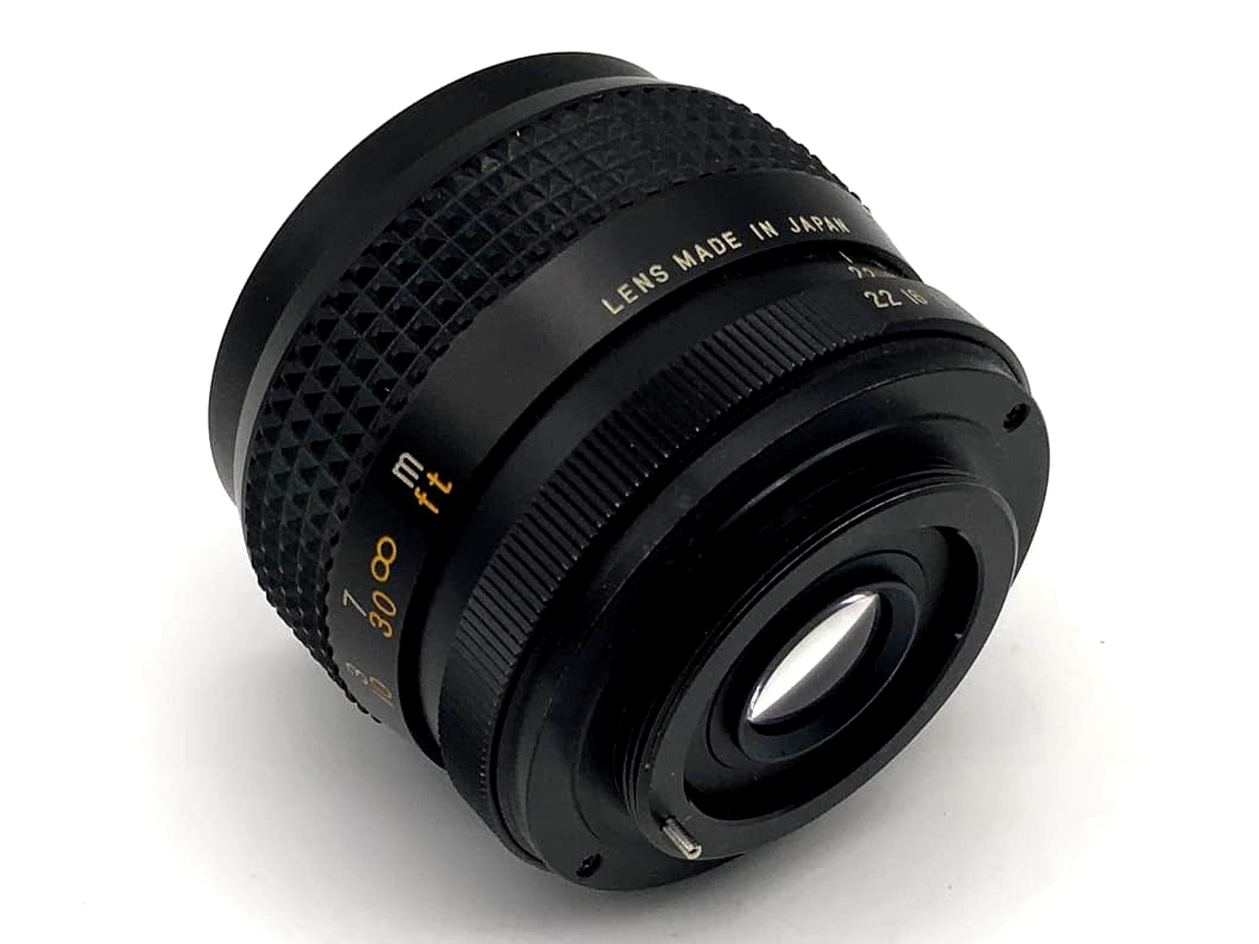 Danubia Objektiv Auto Weitwinkel 1:2.8 35mm manuell analog Lens
