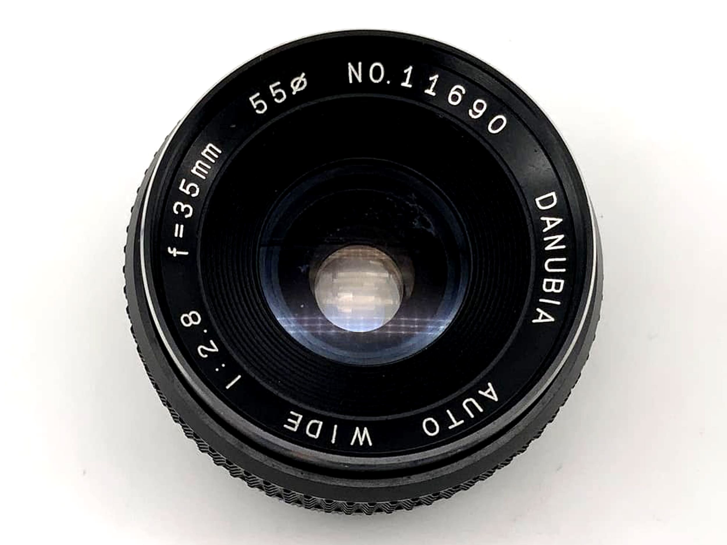 Danubia Objektiv Auto Weitwinkel 1:2.8 35mm manuell analog Lens