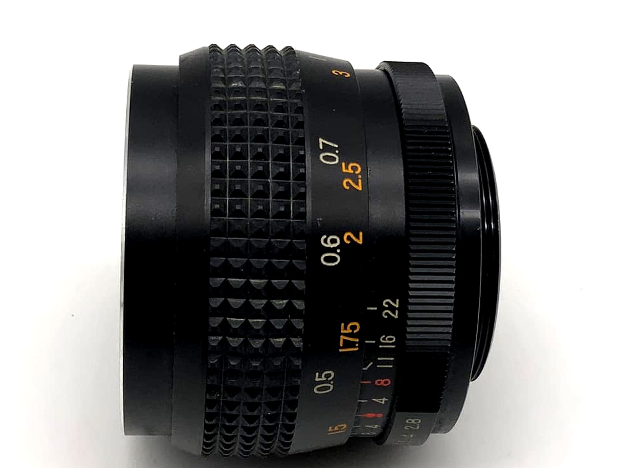 Danubia Objektiv Auto Weitwinkel 1:2.8 35mm manuell analog Lens