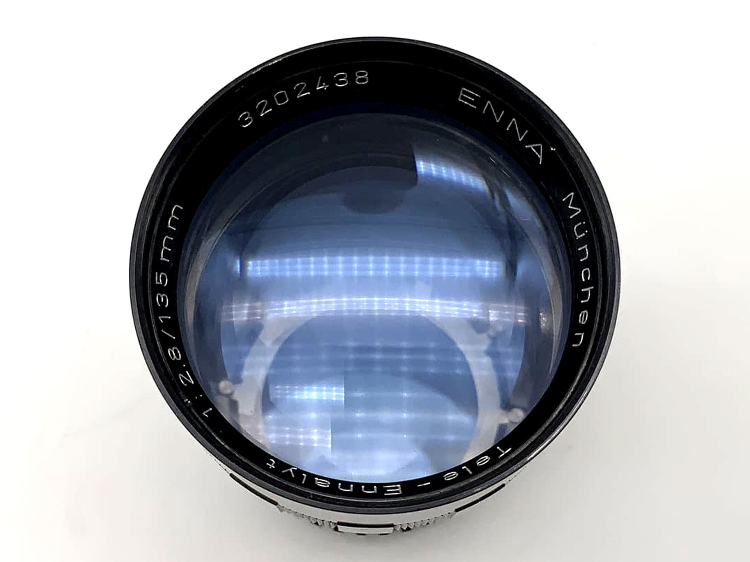 Enna München Tele-Ennalyt 1:2.8 135mm Zebra Objektiv manuell analog Lens (M42)