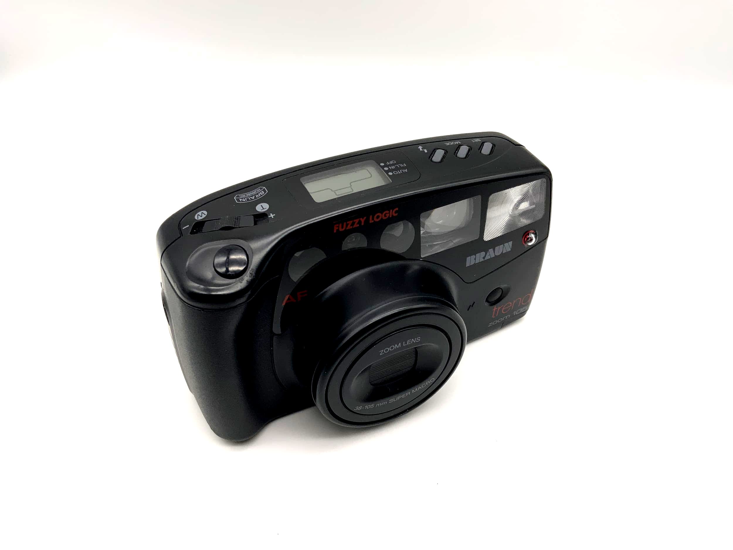 Braun Trend Zoom 105 Kompaktkamera Analogkamera 38-105mm Macro Autofokus AF 35mm