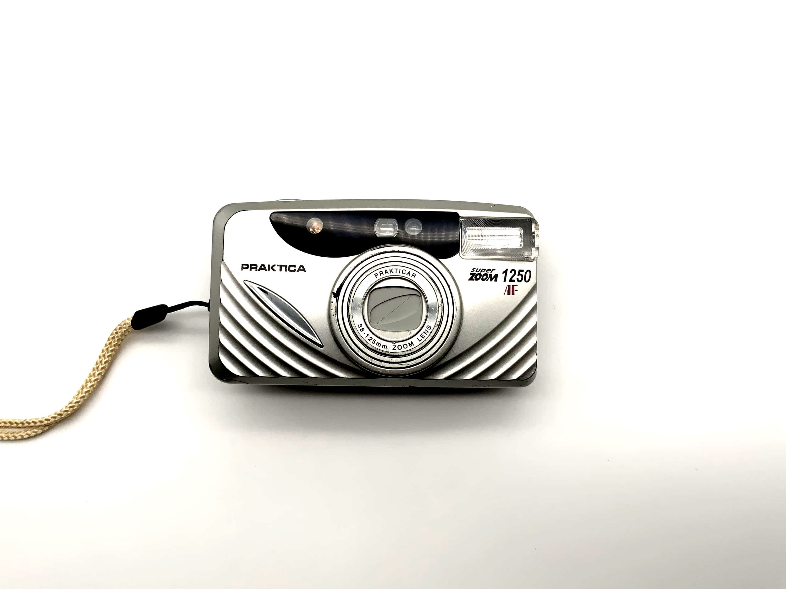 Praktica Super Zoom 1250 Analogkamera Kompkatkamera 35mm Autofokus Point&Shoot