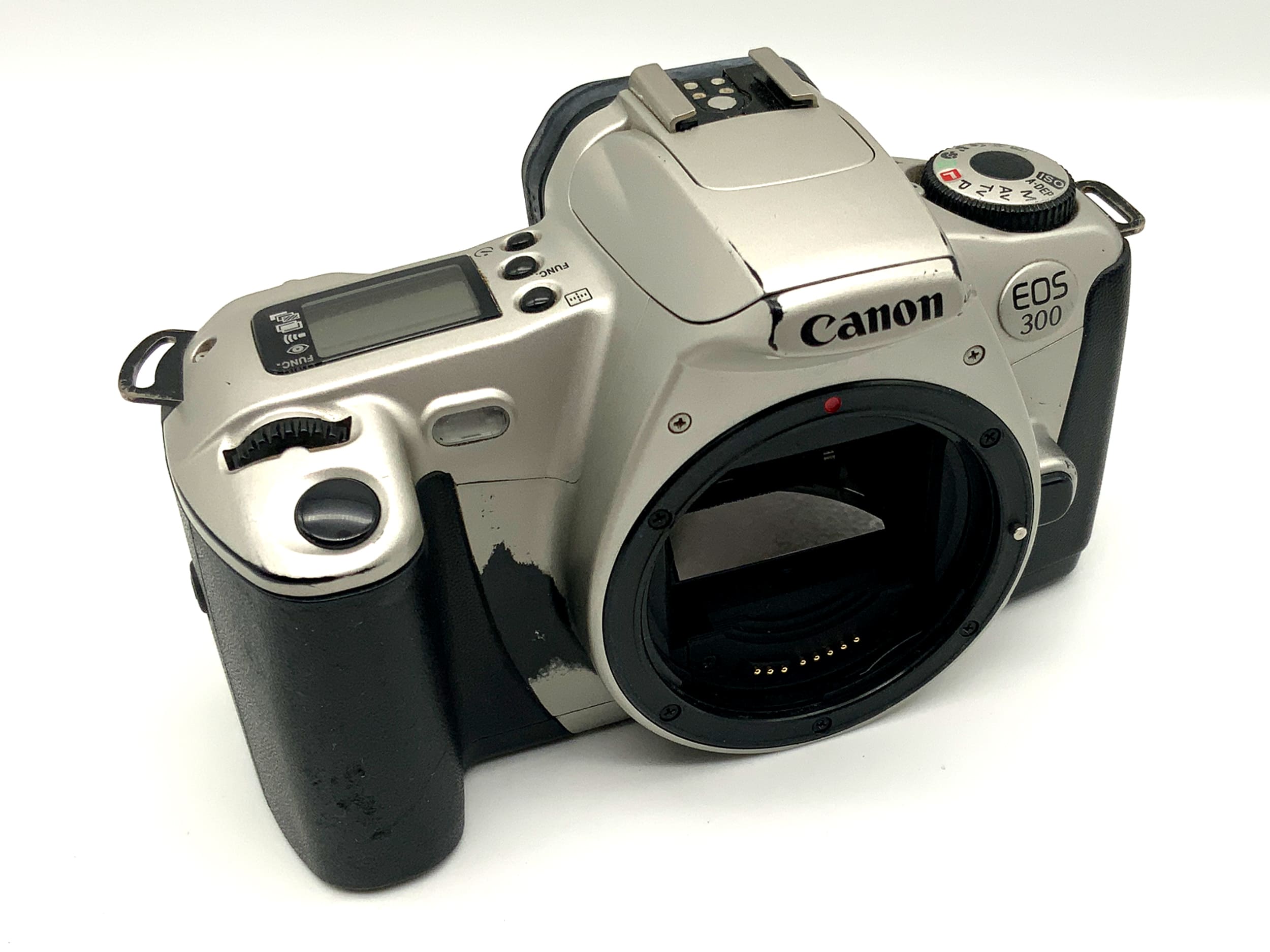 Canon EOS 300 SLR camera body, 35mm AF autofocus analog camera
