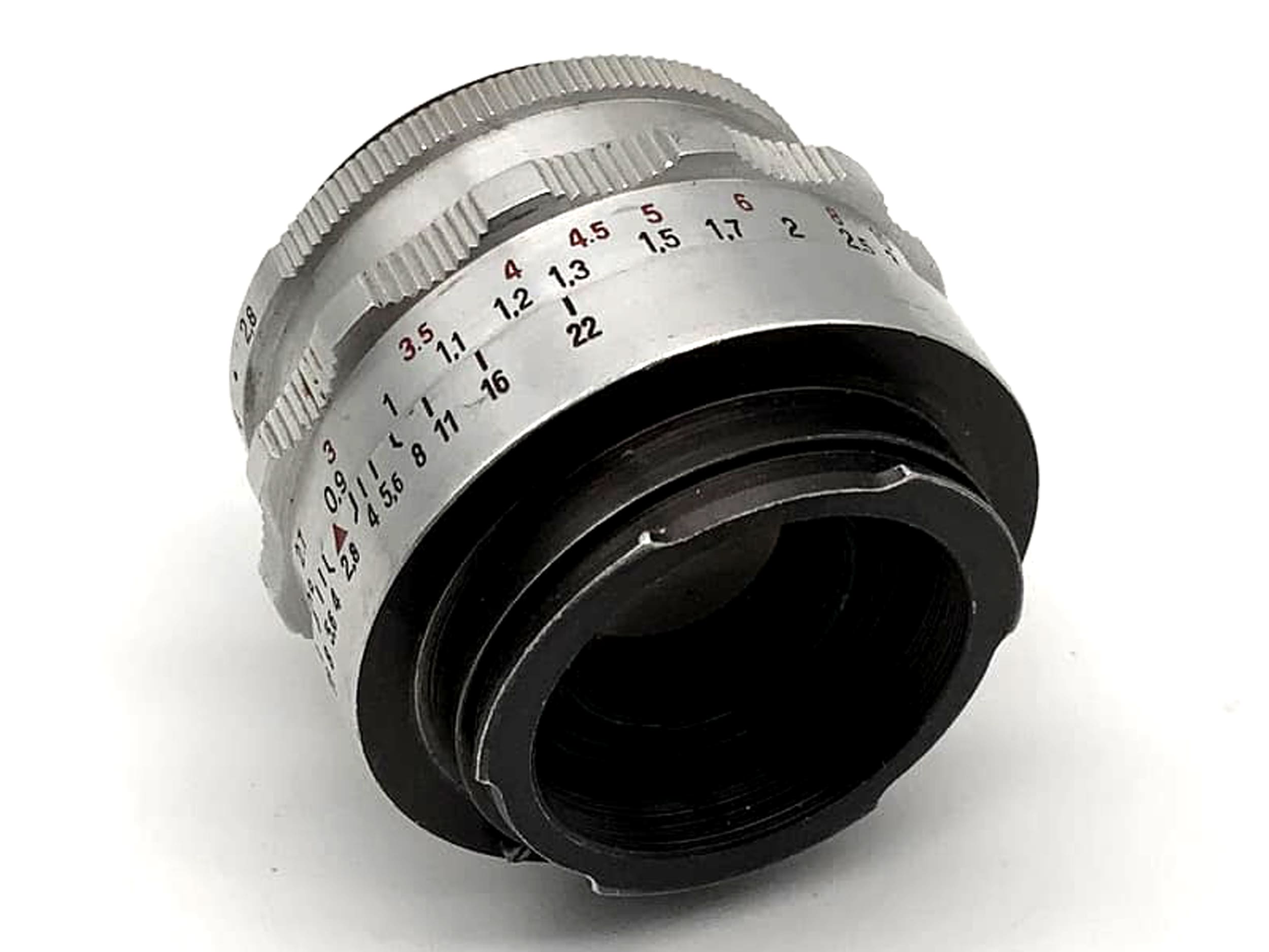 Carl Zeiss Jena Tessar f/2.8 50mm Objektiv analog Exa Anschluss