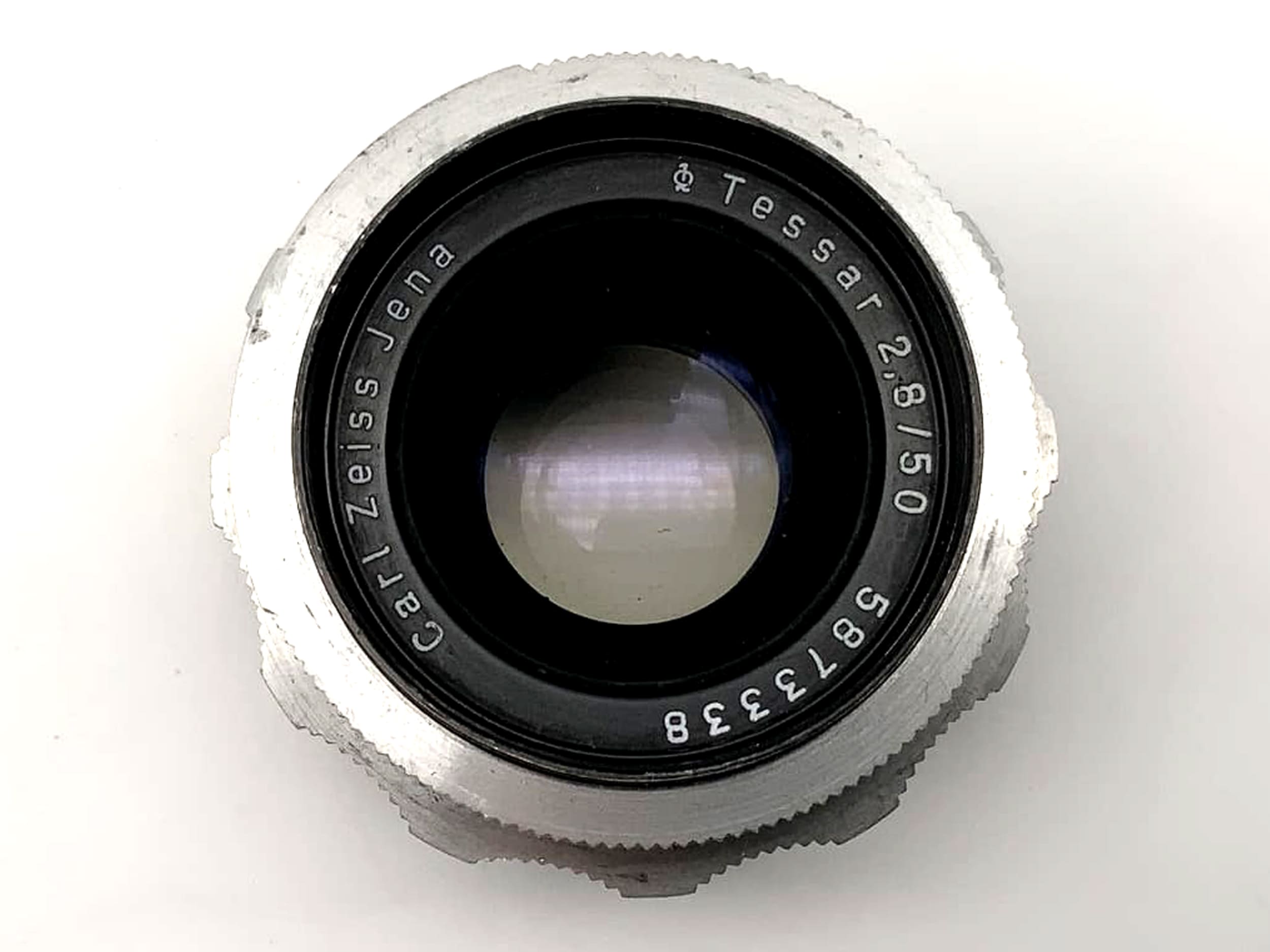 Carl Zeiss Jena Tessar f/2.8 50mm Objektiv analog Exa Anschluss