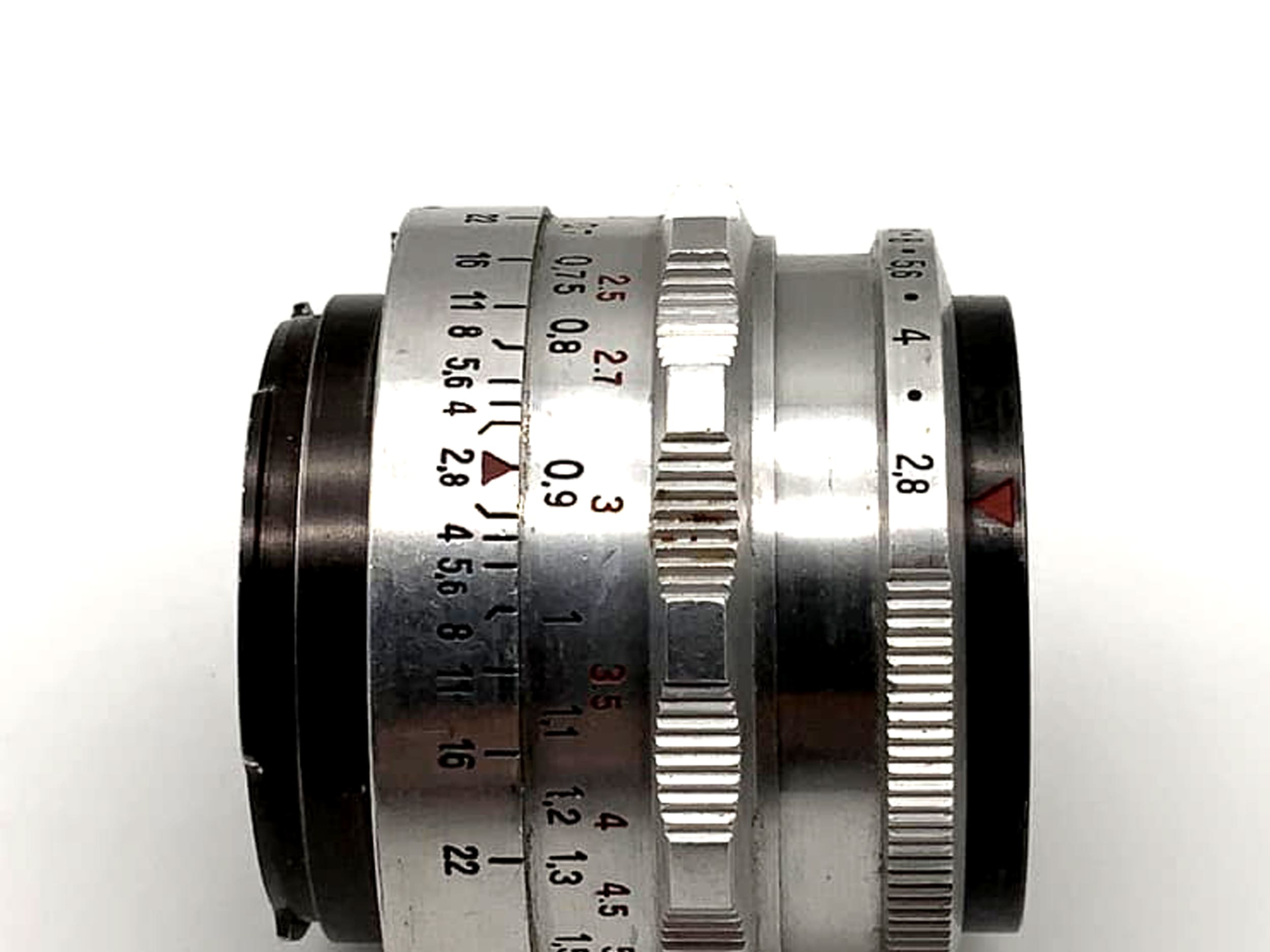 Carl Zeiss Jena Tessar f/2.8 50mm Objektiv analog Exa Anschluss