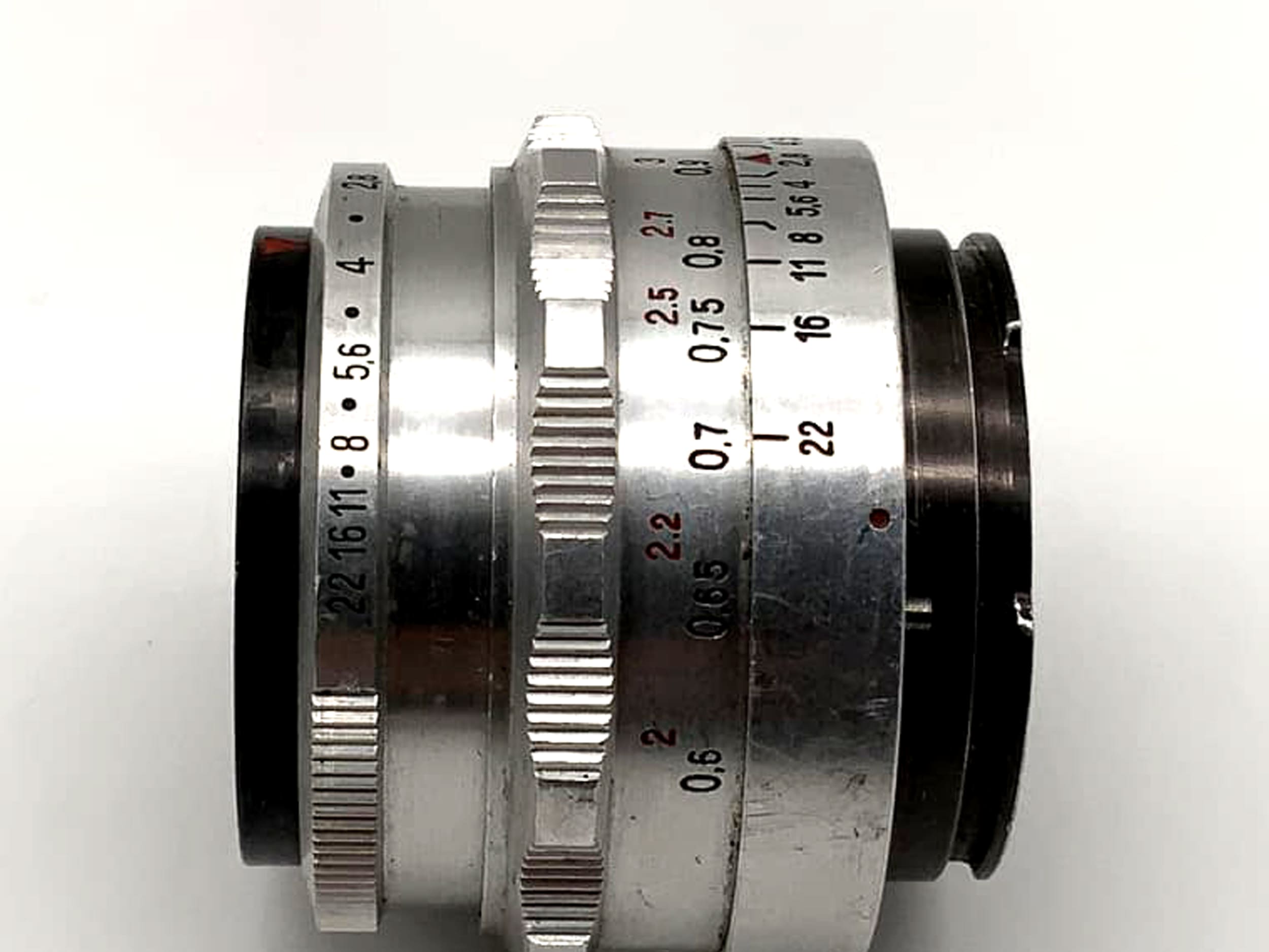 Carl Zeiss Jena Tessar f/2.8 50mm Objektiv analog Exa Anschluss