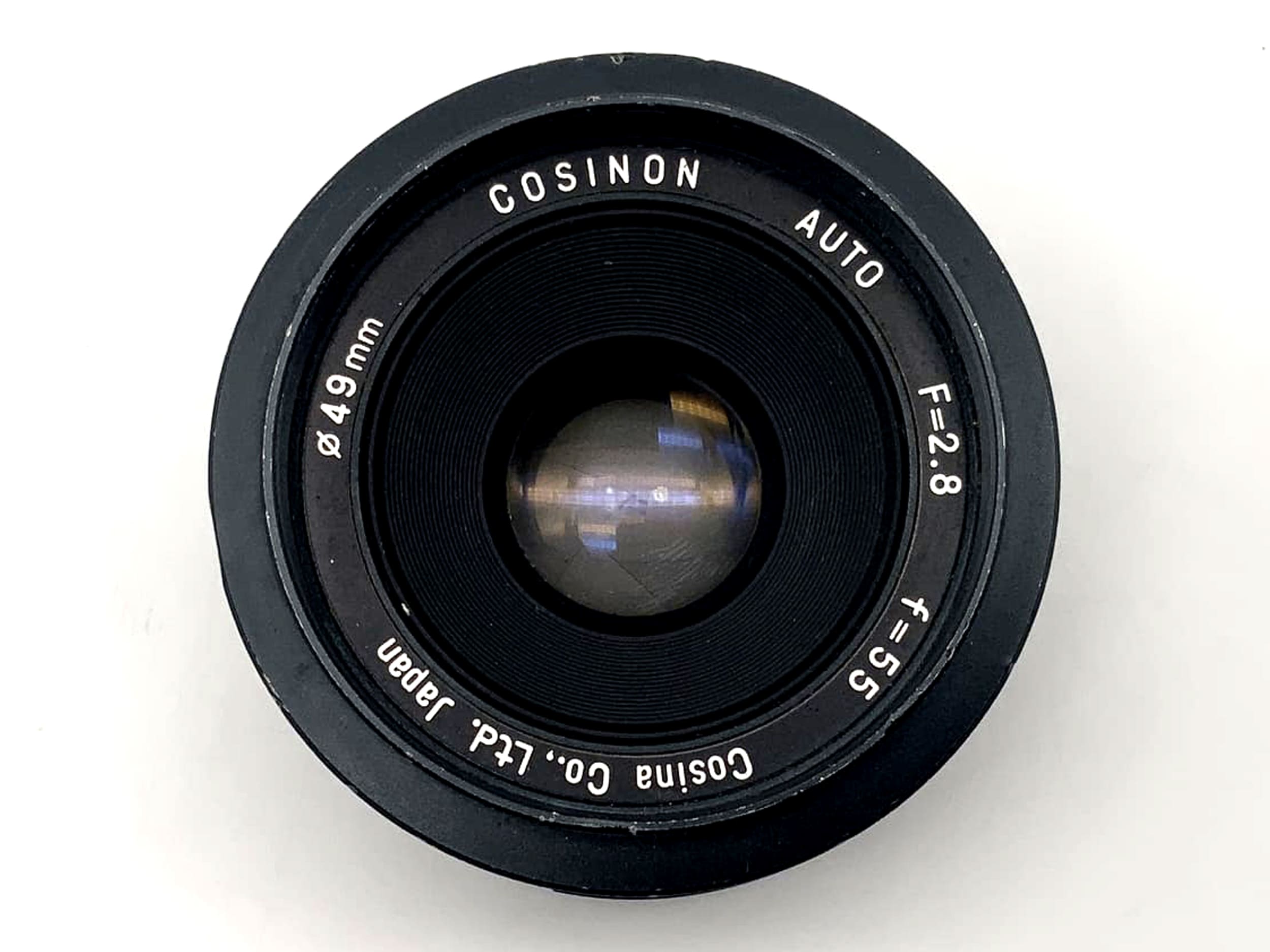 Cosinon Auto Objektiv M42 analog 55mm f/2.8