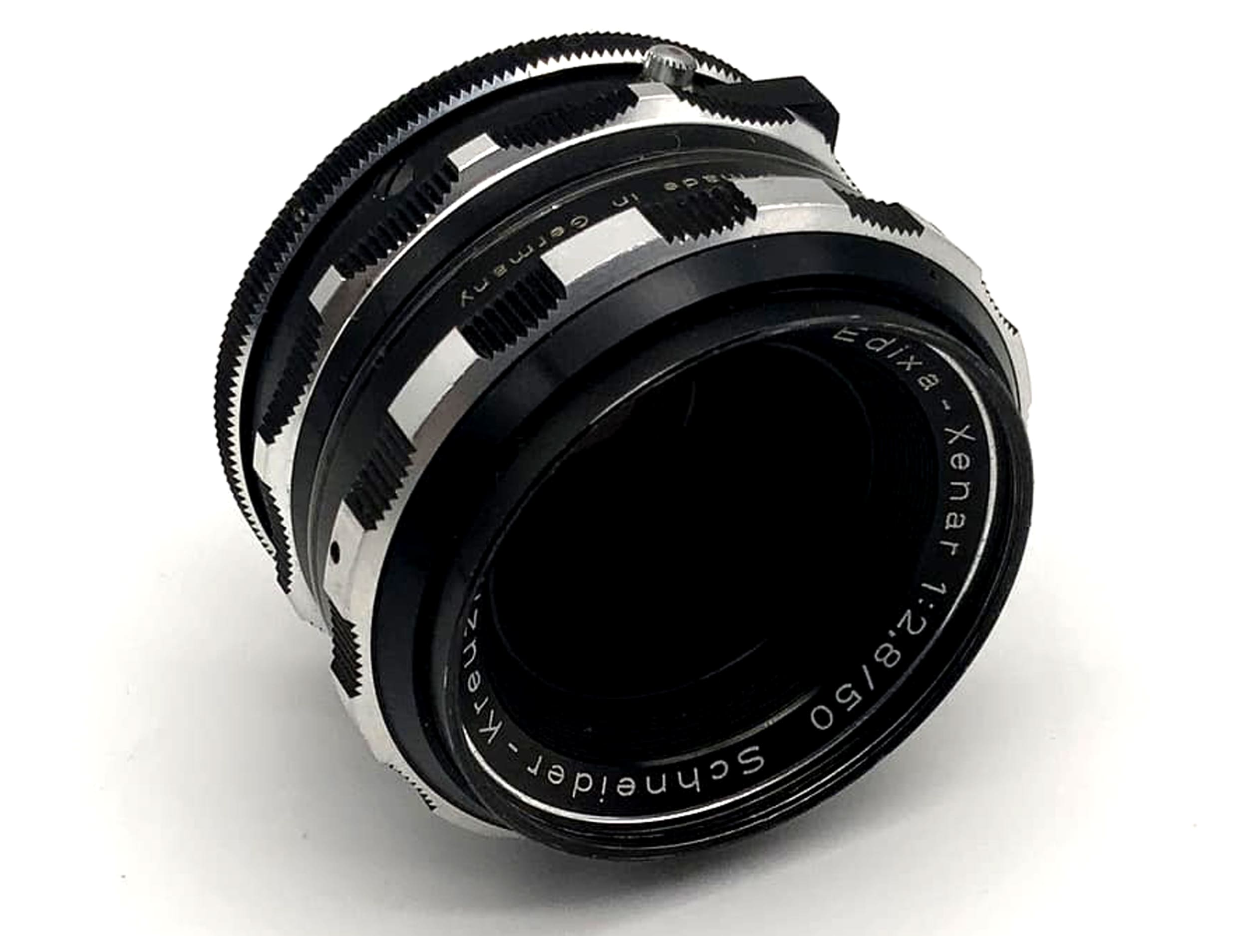 Schneider Kreuznach Edixa Xenar 1:2.8 50mm Zebra Objektivl analog Lens (M42)