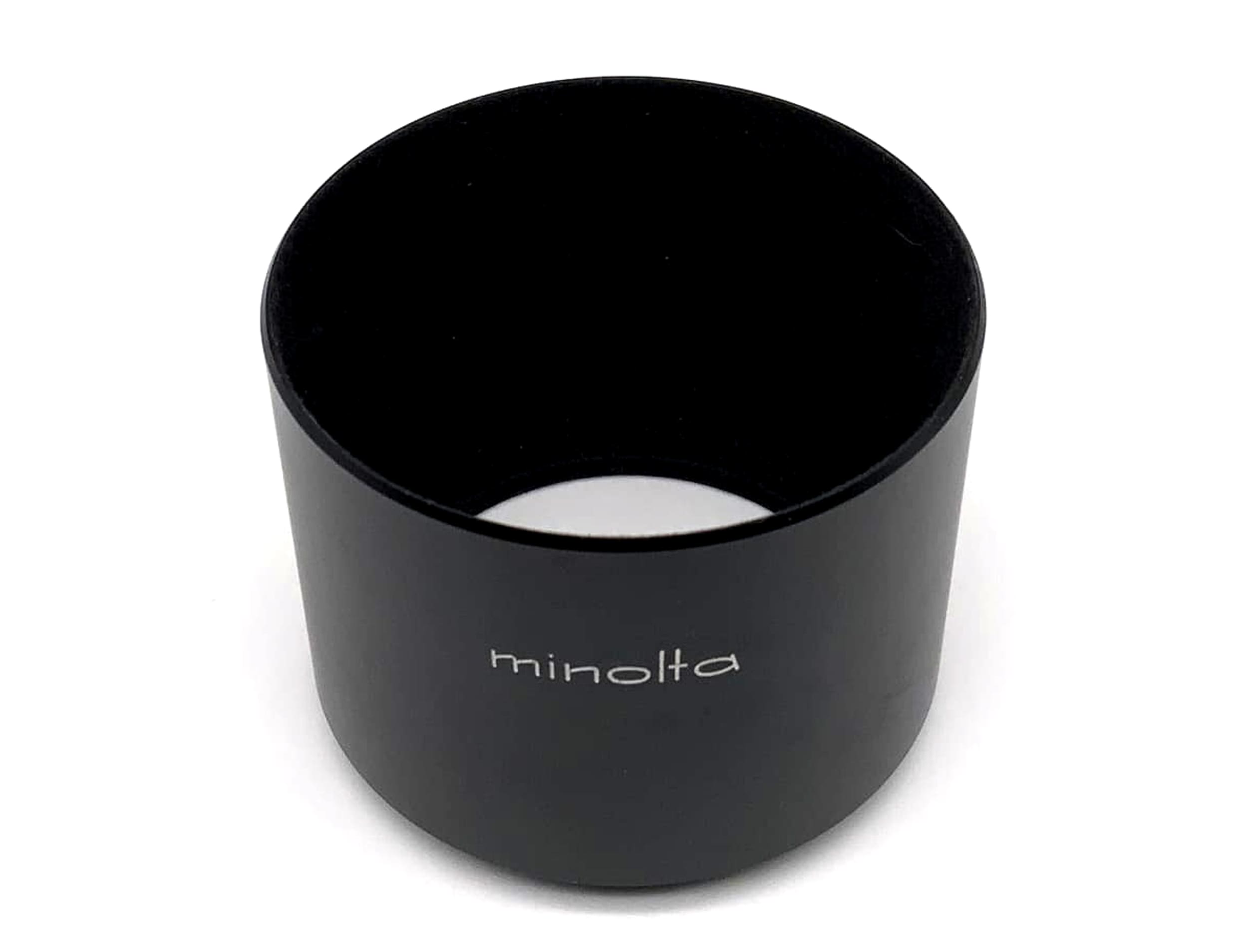 Minolta MC 100-200mm F5.6 Gegenlichtblende Metall metal lenshood Sonnenblende