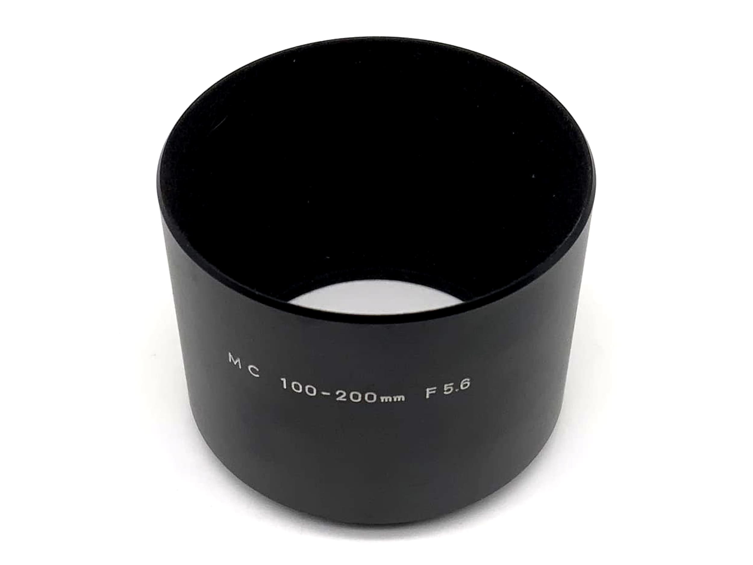 Minolta MC 100-200mm F5.6 Gegenlichtblende Metall metal lenshood Sonnenblende