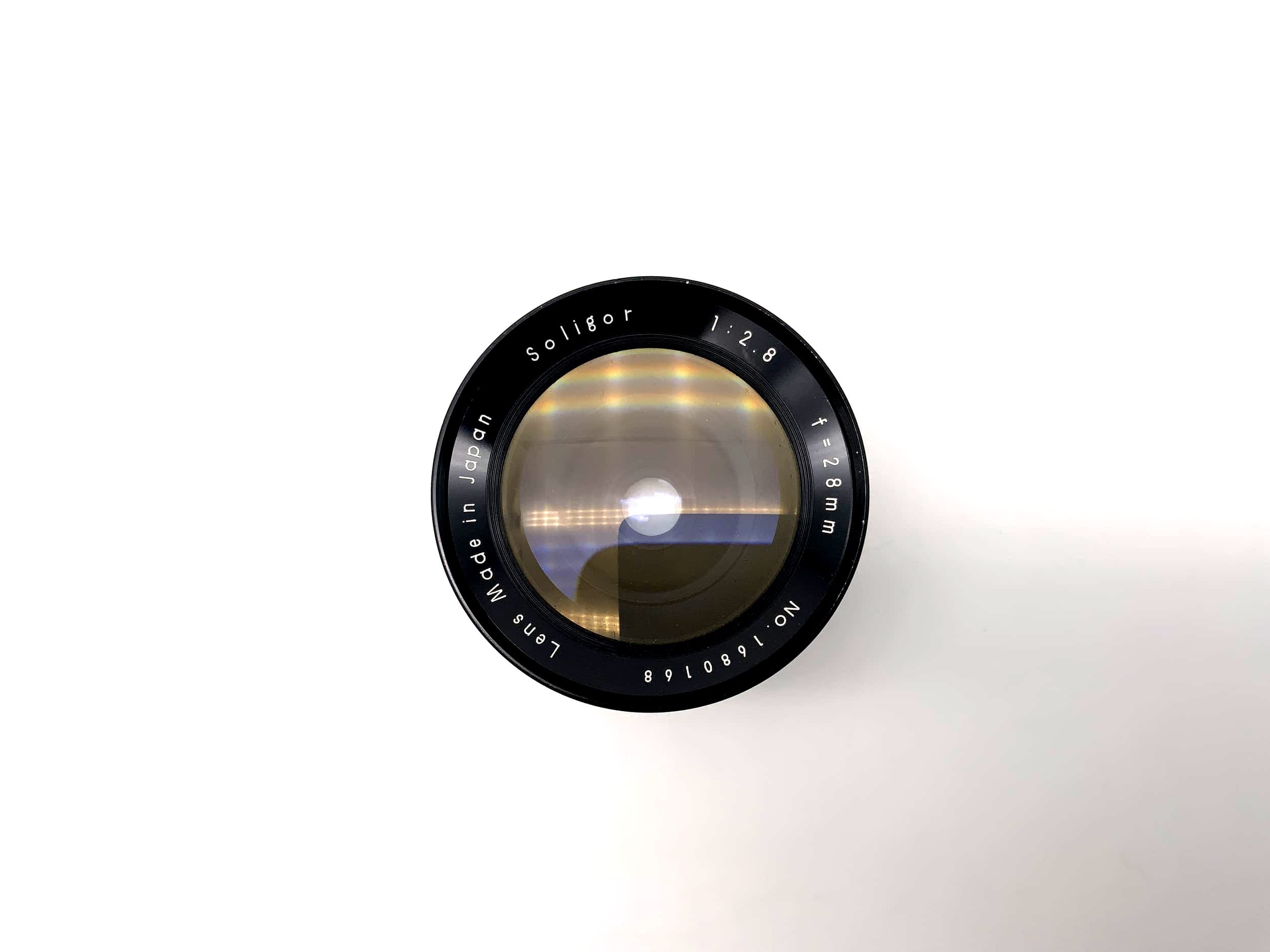 Soligor 28mm 1:2.8 Objektiv Kamera Camera Lens Miranda (M44)