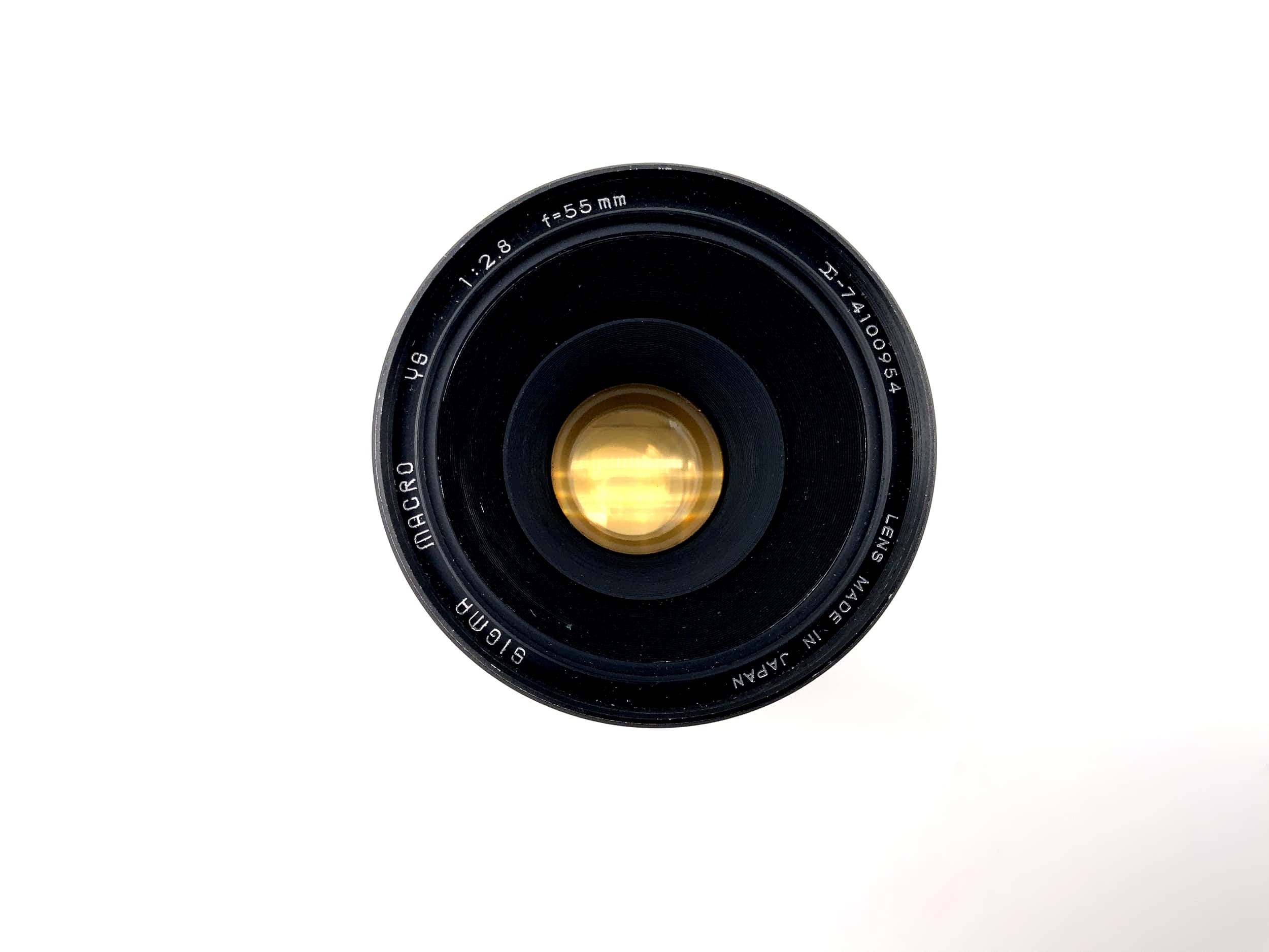 Sigma 55mm 1:2.8 Objektiv Macro Kamera Camera Lens (Nikon F)