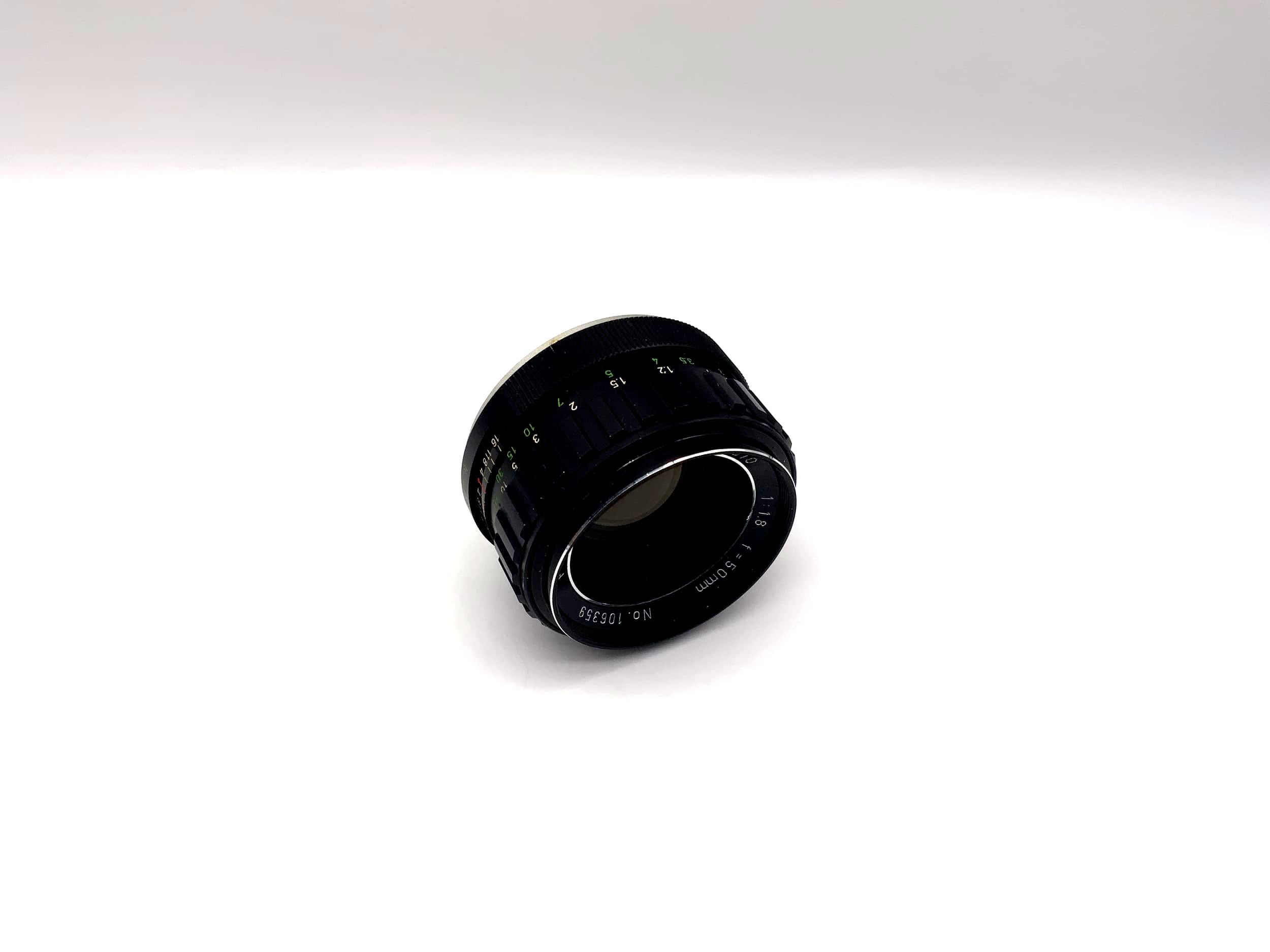 Porst 50mm 1:1,8 Objektiv Color Reflex Auto Kamera Camera Lens (M42)