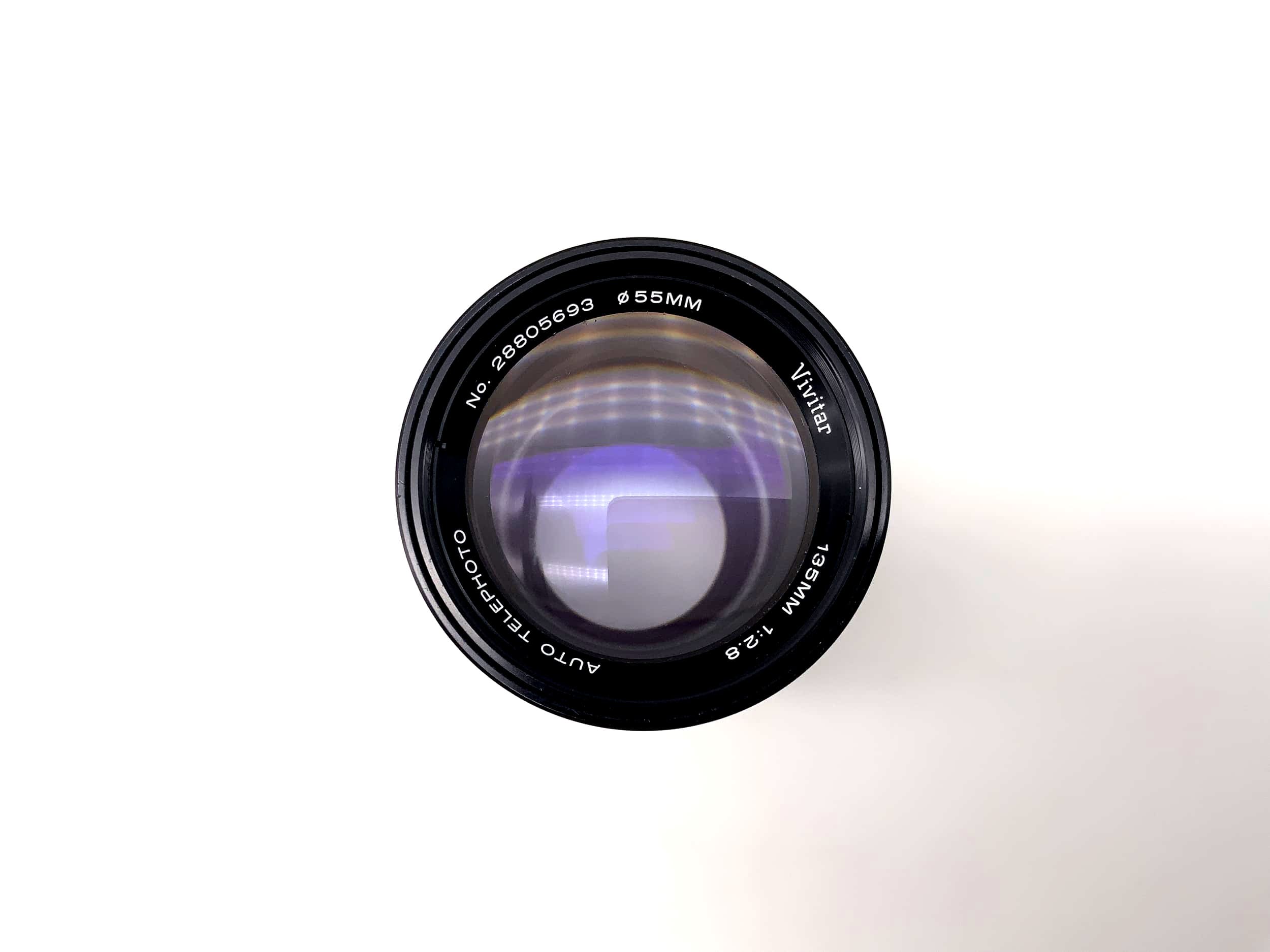 Vivitar 135mm 1:2,8 Objektiv Auto Telephoto Kamera Camera Lens (Nikon F)