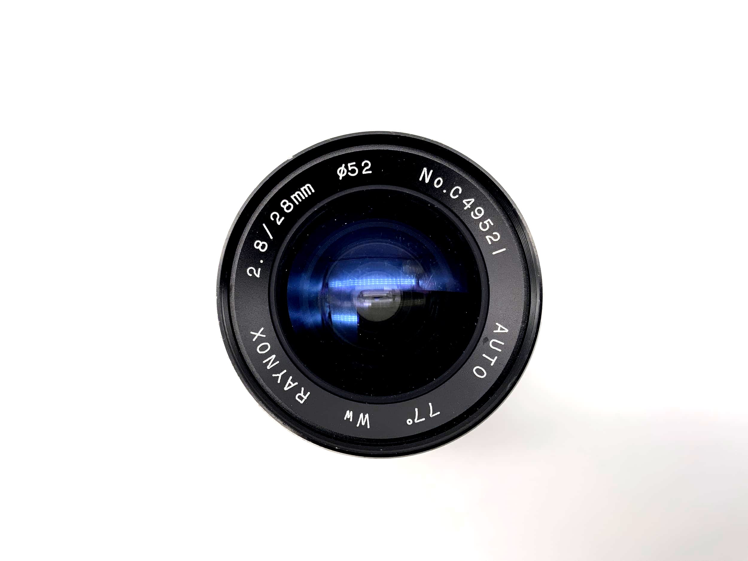 Raynox 28mm 1:2,8 Objektiv Auto Kamera Camera Lens (M42)