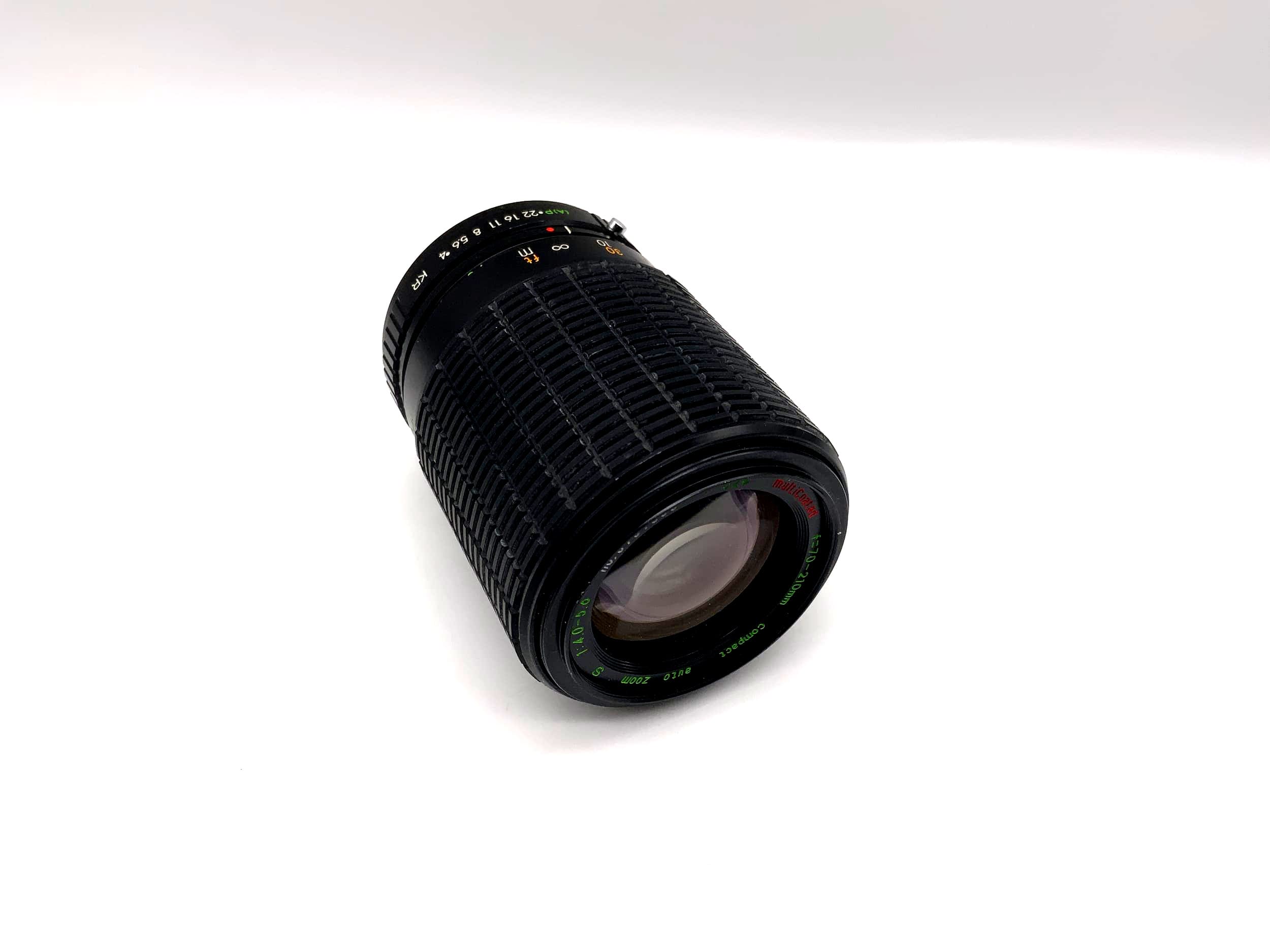 70-210mm 1:4,0-5,6 Objektiv Compact auto Zoom S multicoated Lens (Pentax K)