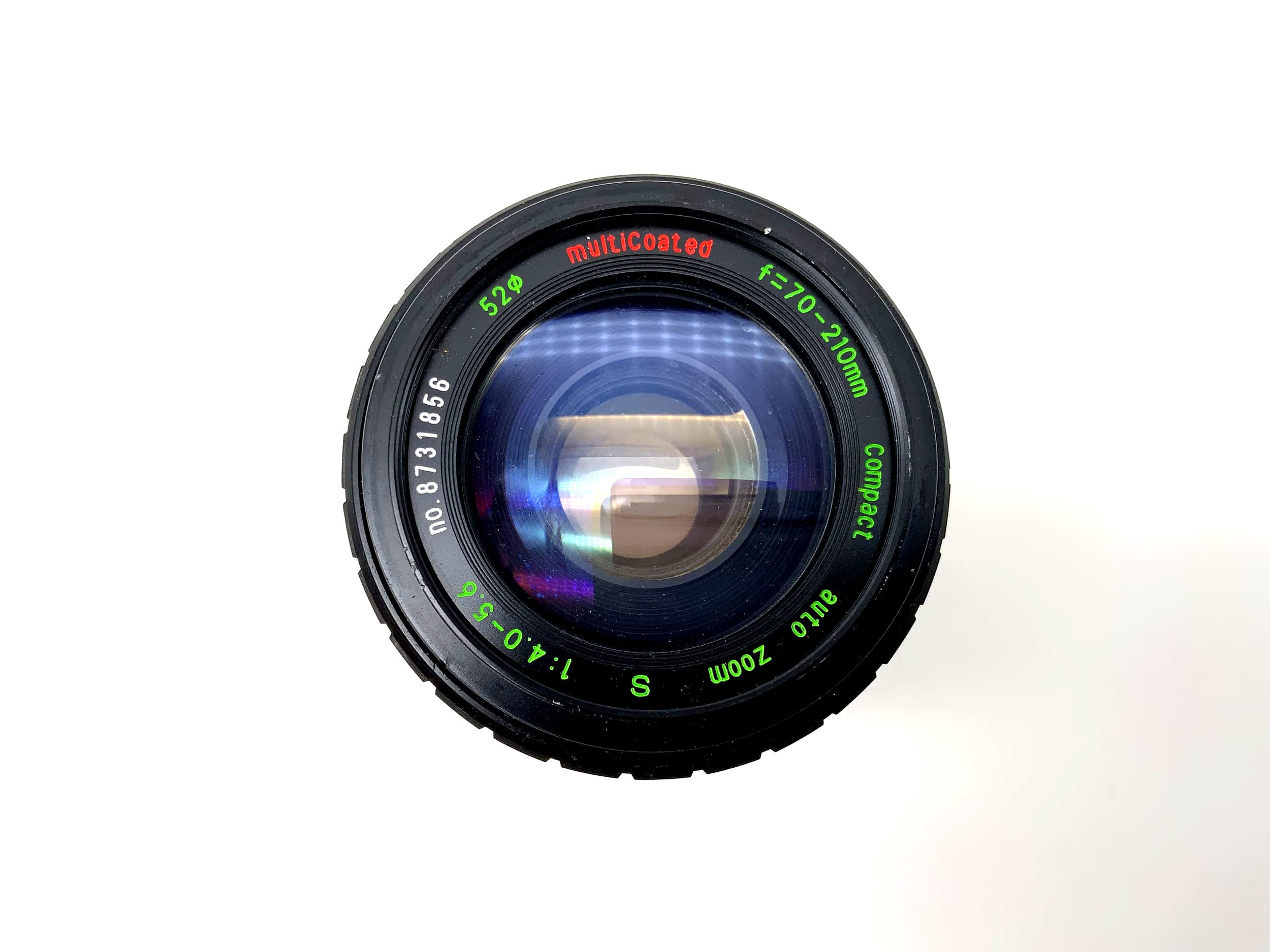 70-210mm 1:4,0-5,6 Objektiv Compact auto Zoom S multicoated Lens (Pentax K)