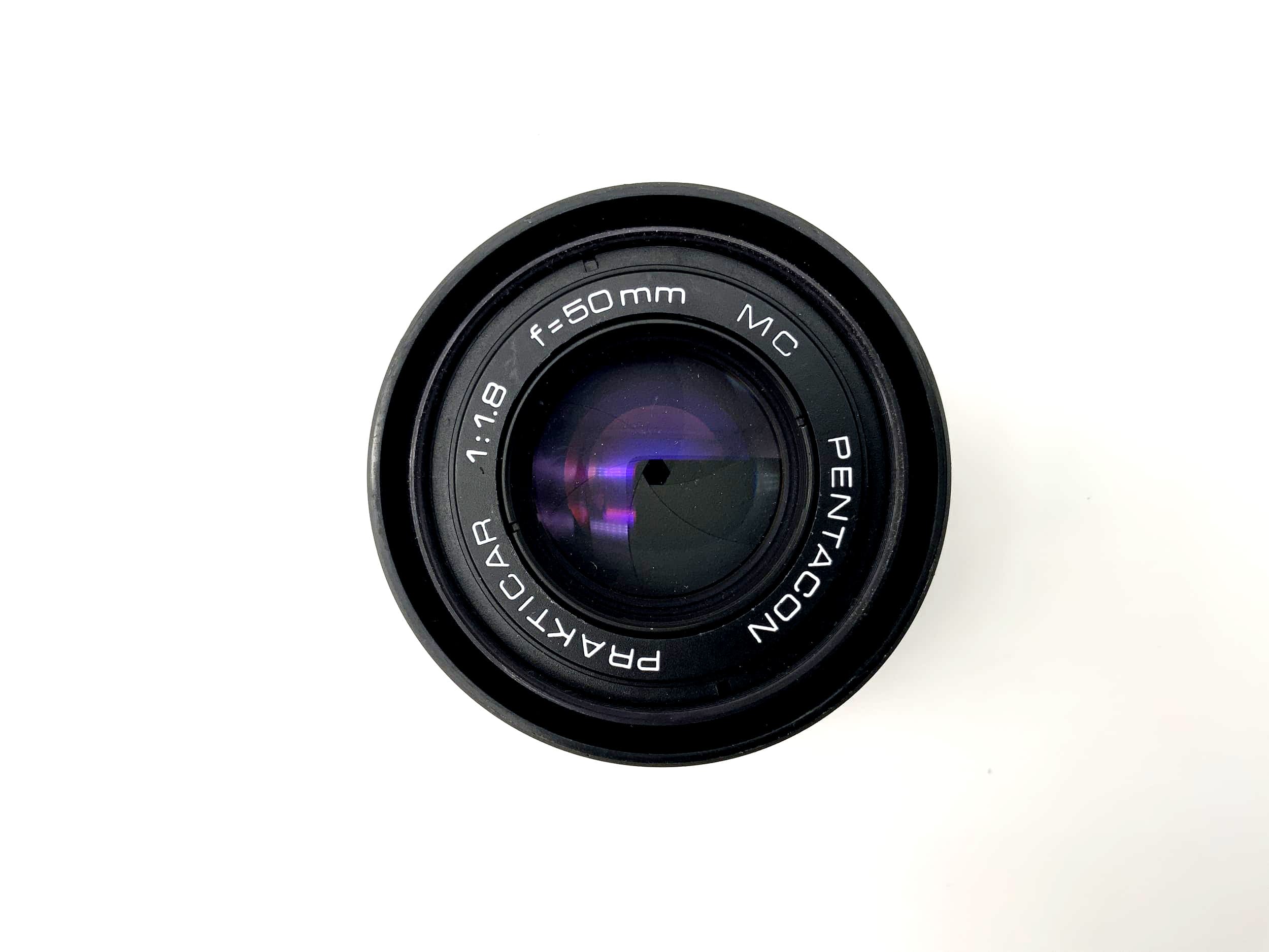 Pentacon Prakticar 50mm 1:1.8 Objektiv Lens Praktica BC1 BX20 BX20s (Praktica B)