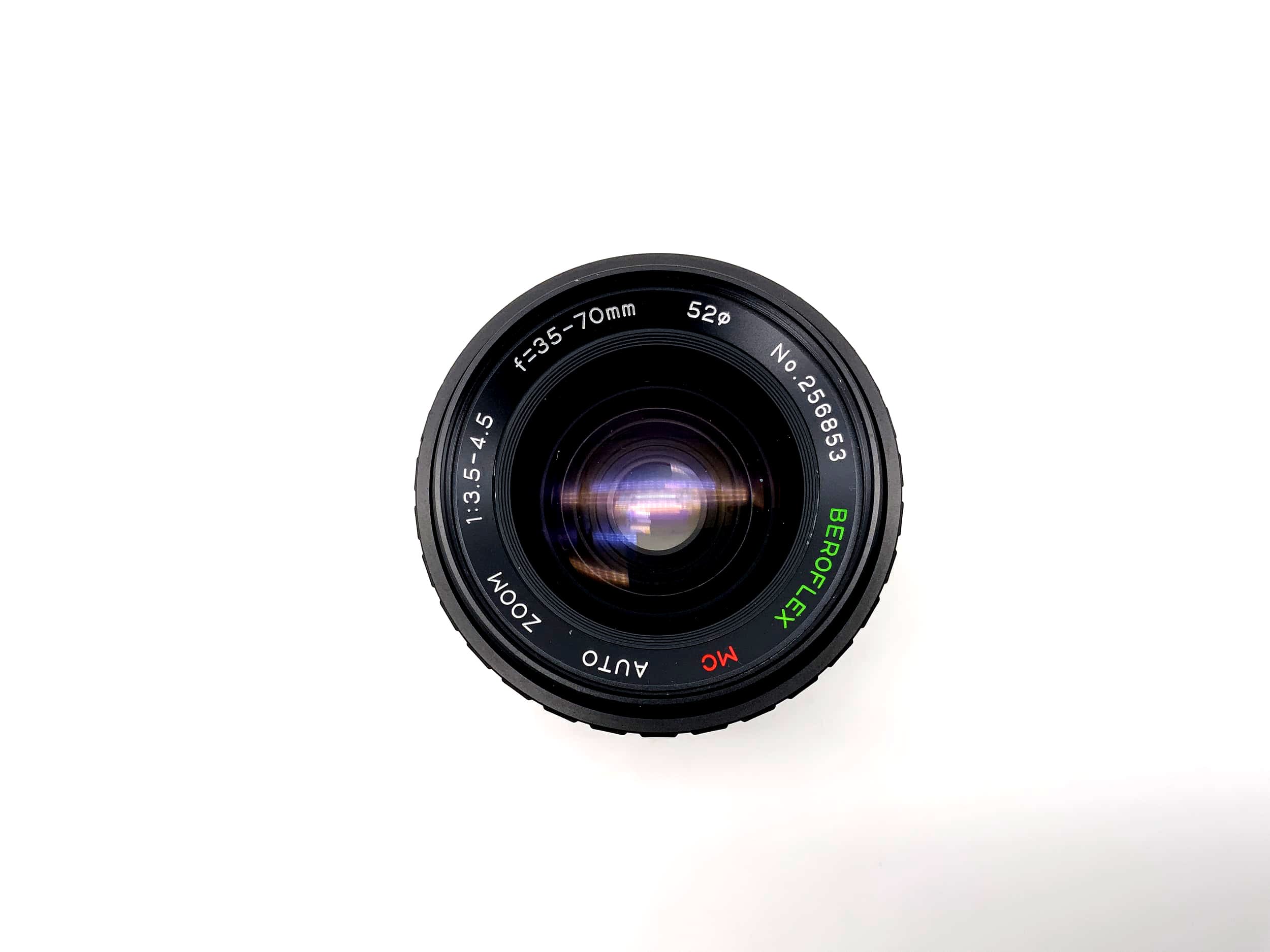 Beroflex 35-70mm 1:3,5-4,5 Objektiv MC Auto Zoom Kamera Lens (Praktica B)