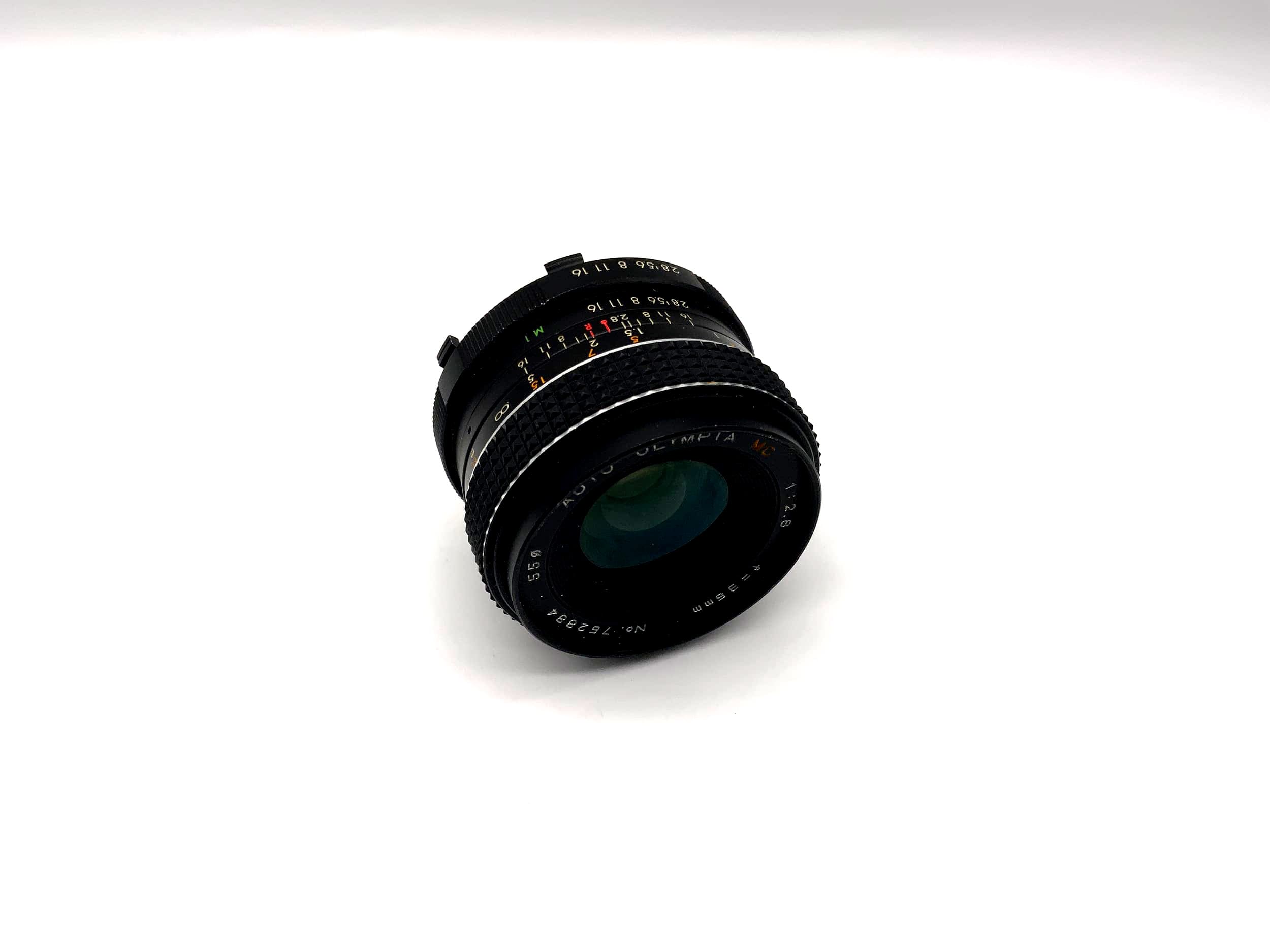 Olympia 35mm 1:2,8 Objektiv Auto Multi Coated Kamera Camera Lens (Minolta MD)