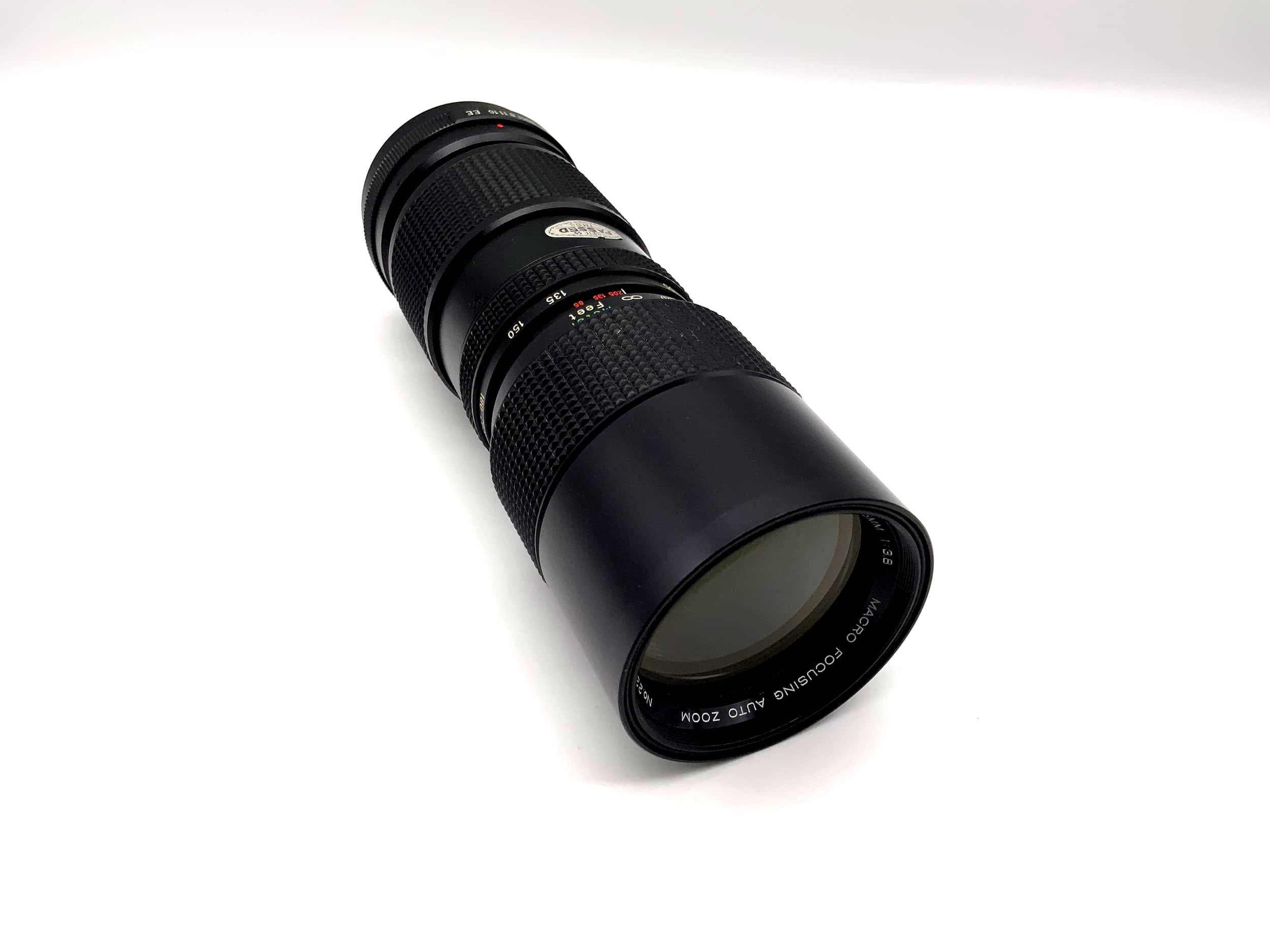 Vivitar 85-205mm 1:3.8 Objektiv Macro Focusing Auto Zoom Lens (Konica AR)