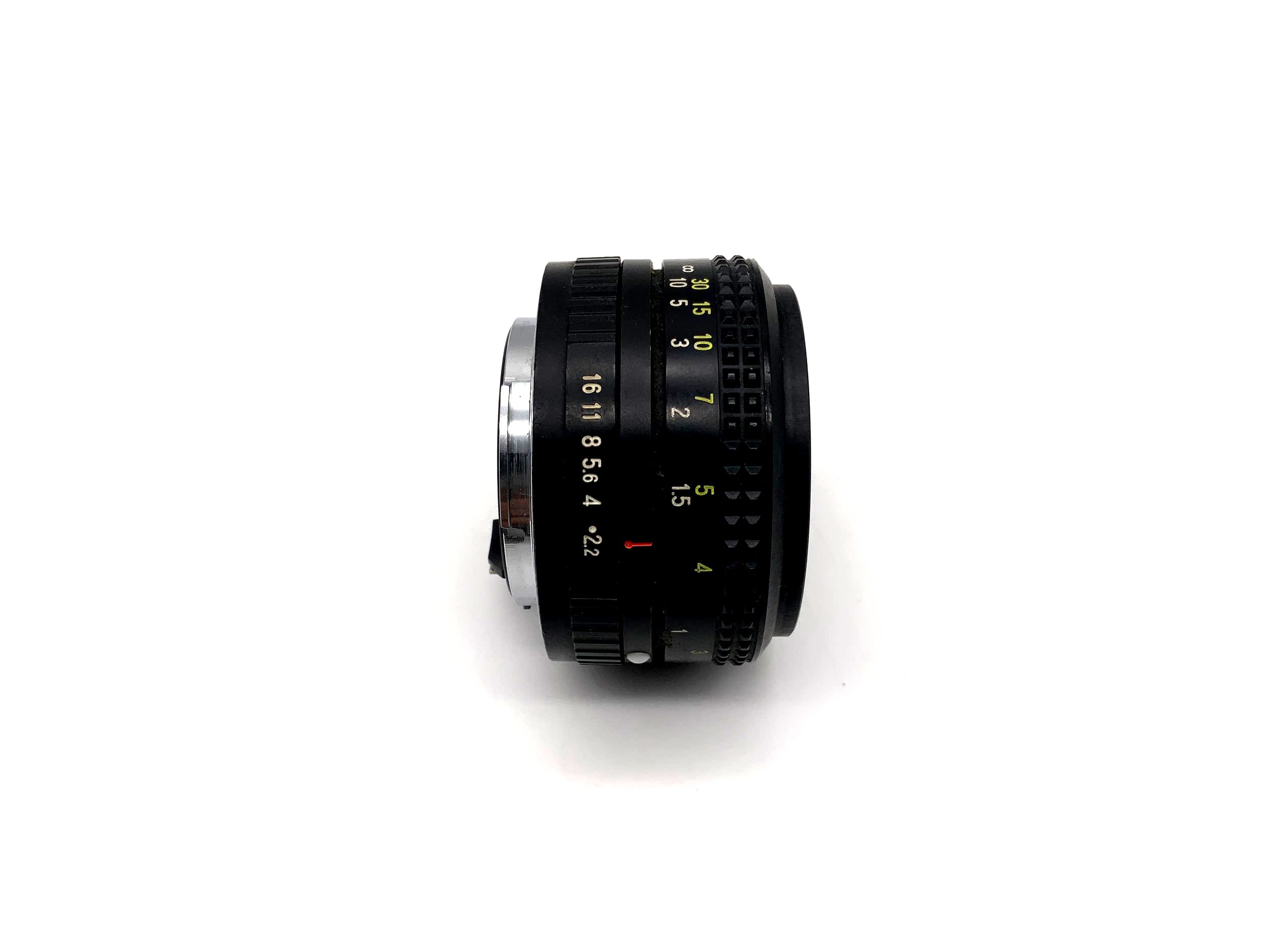 Ricoh 55mm 1:2.2 Objektiv Riconar Kamera Camera Lens (Pentax K)