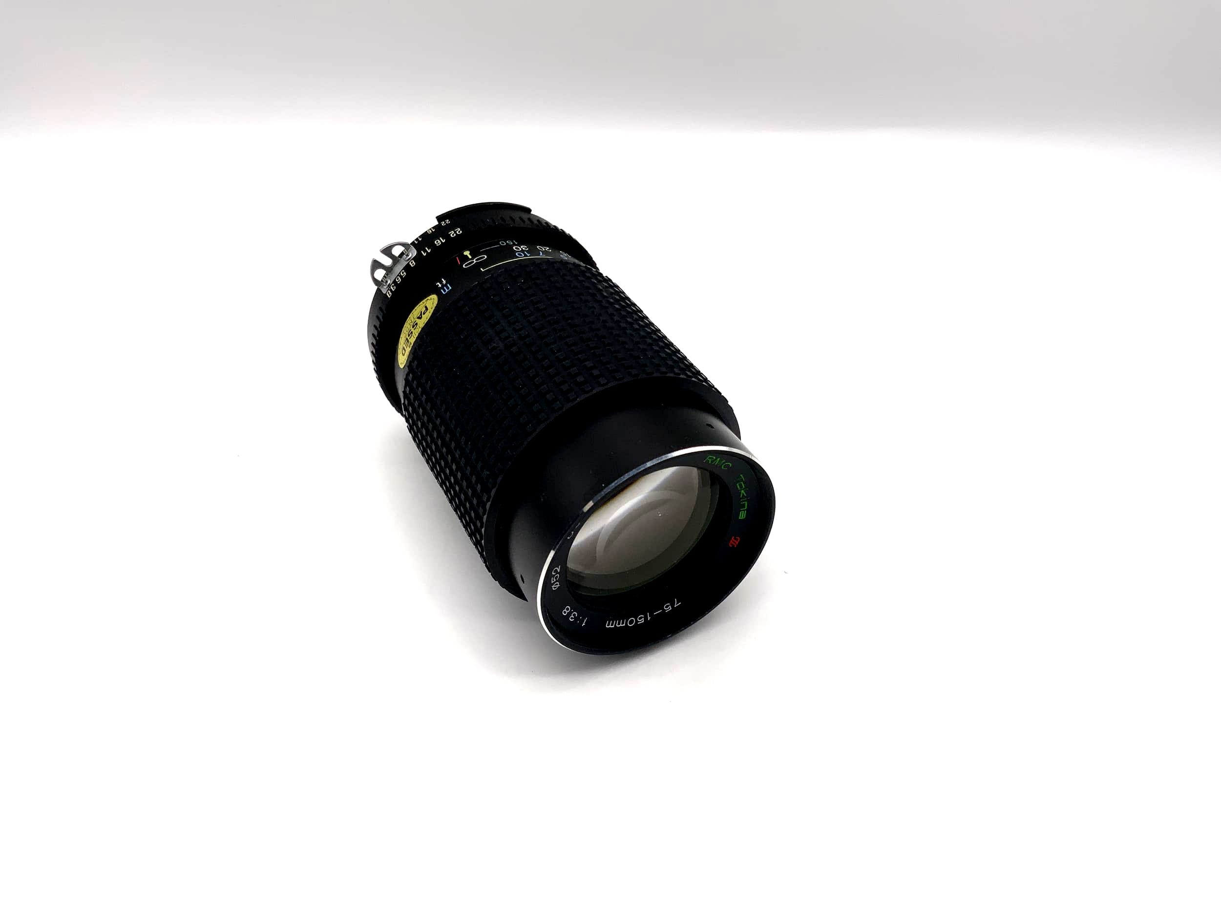 Tokina 75-150mm 1:3.8 Objektiv RMC Kamera Camera Lens (Nikon F)