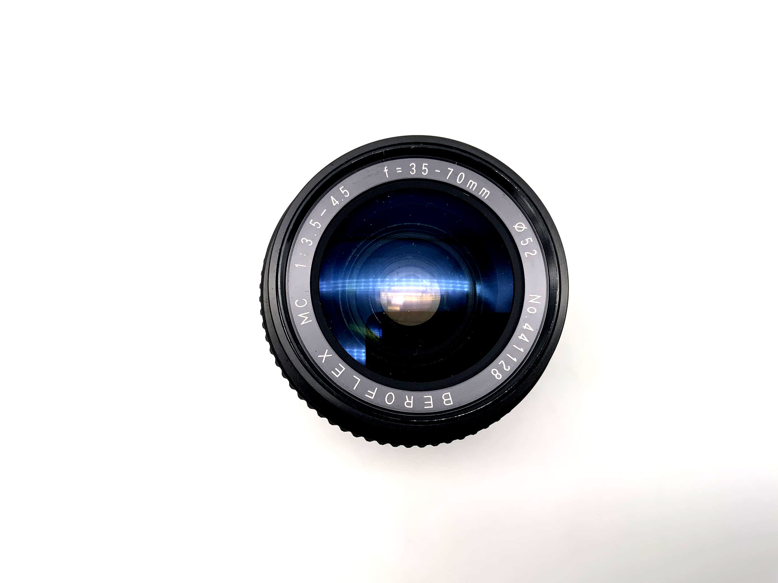 Beroflex 35-70mm 1:3,5-4,5 Objektiv Multi Coated Kamera Camera Lens (M42)