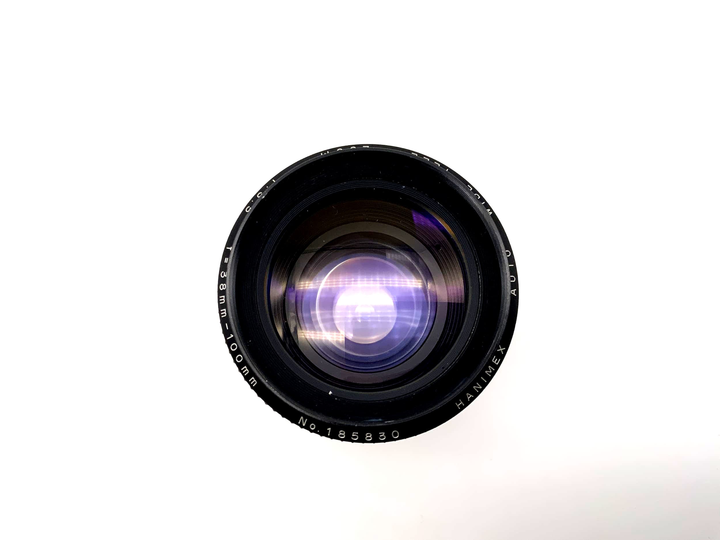 Hanimex 38-100m 1:3,5 Objektiv Wide Tele Zoom Kamera Camera Lens (M42)