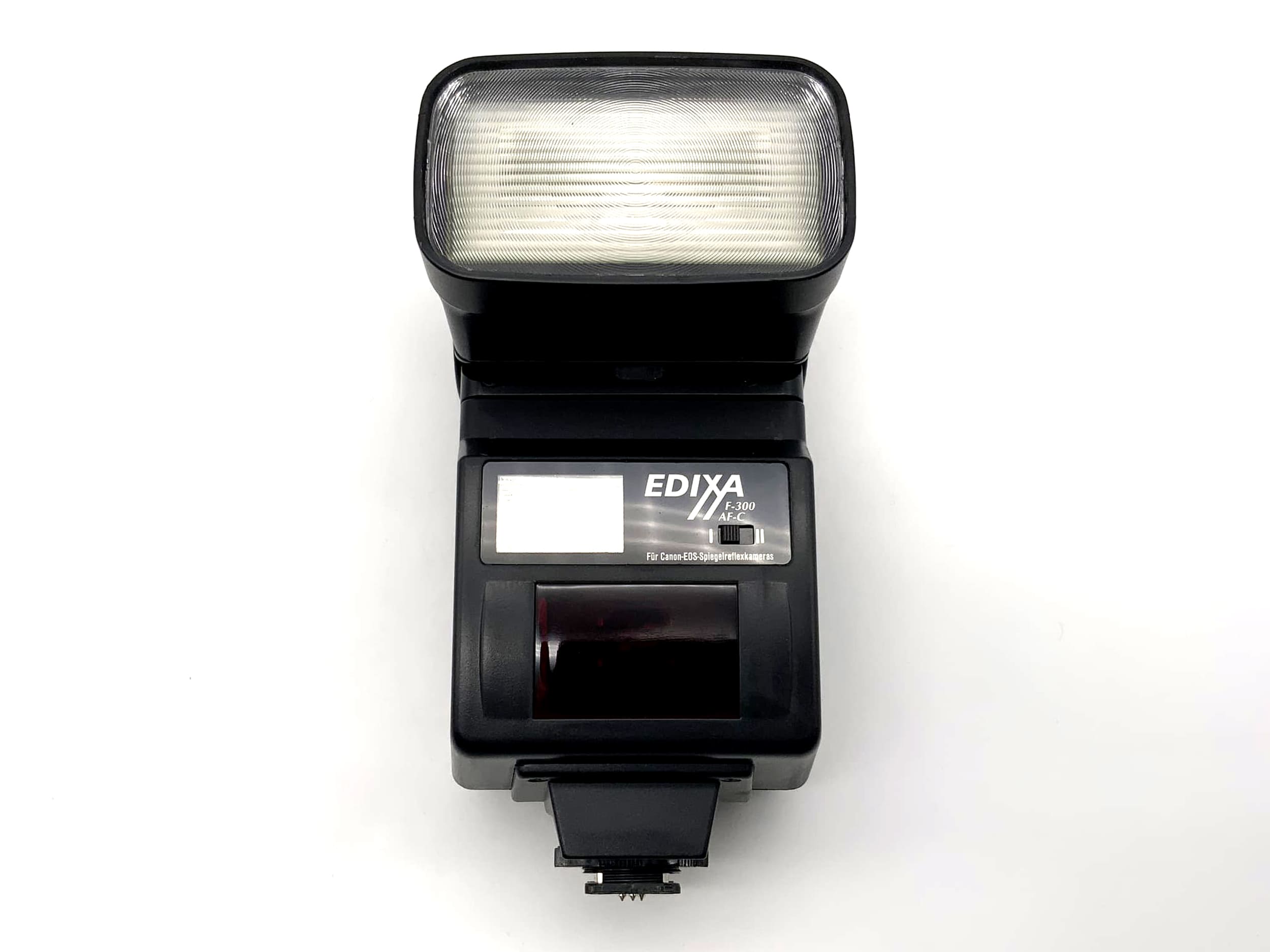Edixa F-300 AF-C Kamera Blitz Blitzgerät Aufsteckblitz Flash Licht