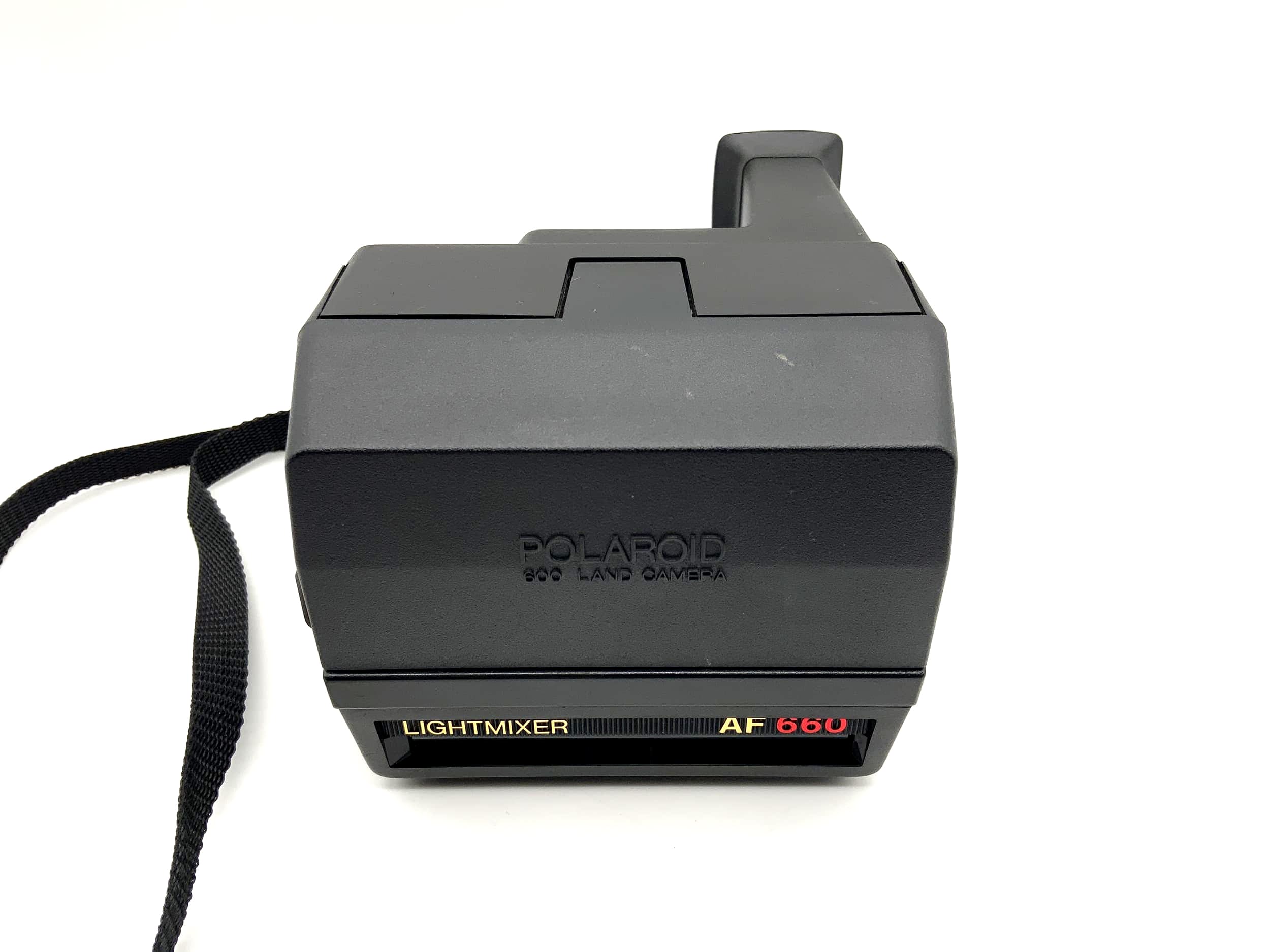 Polaroid Lightmixer AF 660 Sofortbildkamera für 600er Filme Instantkamera schwarz