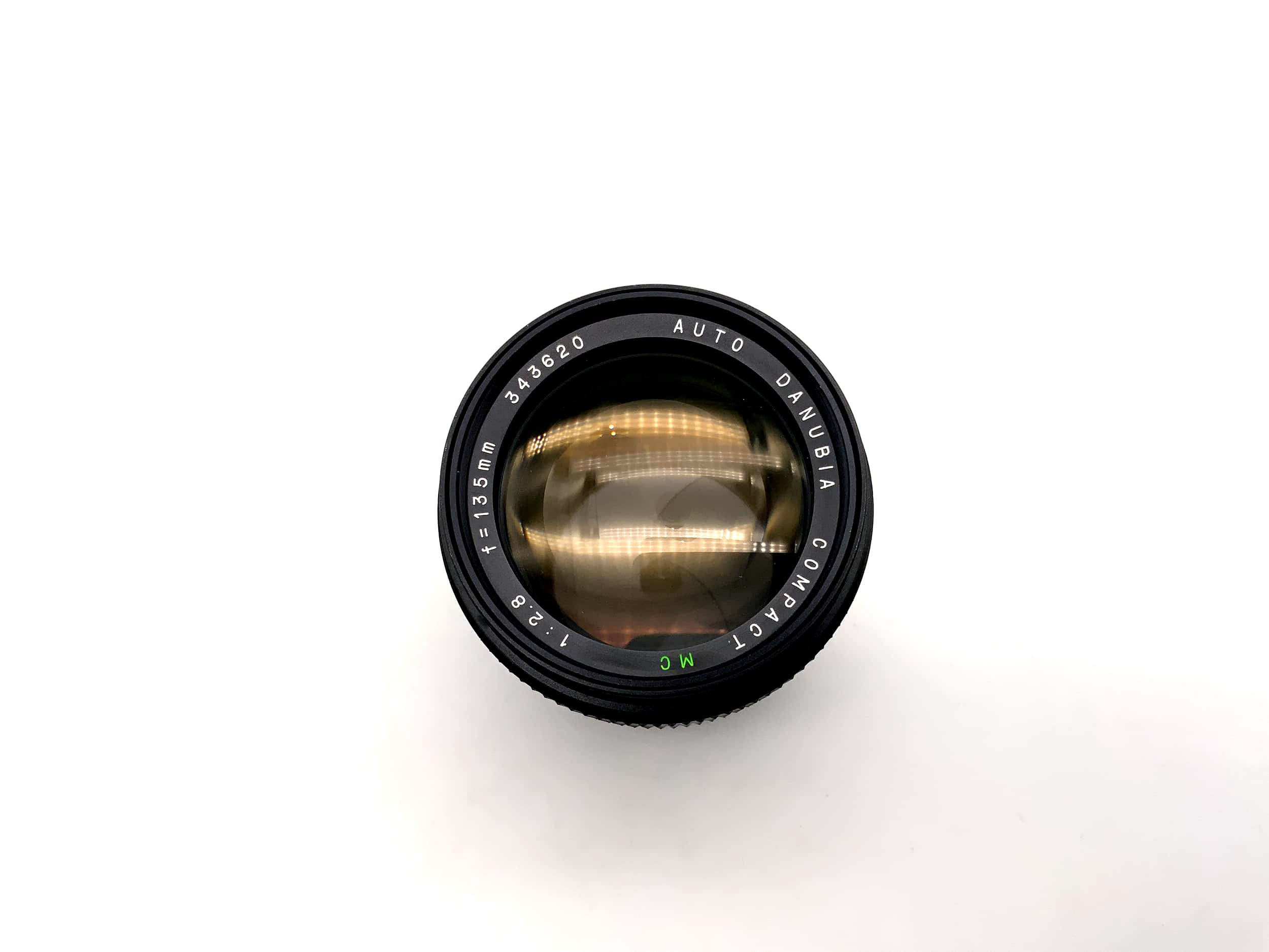 Danubia 135mm 1:2.8 Objektiv Compact Kamera Camera Lens (Yashica/Contax)