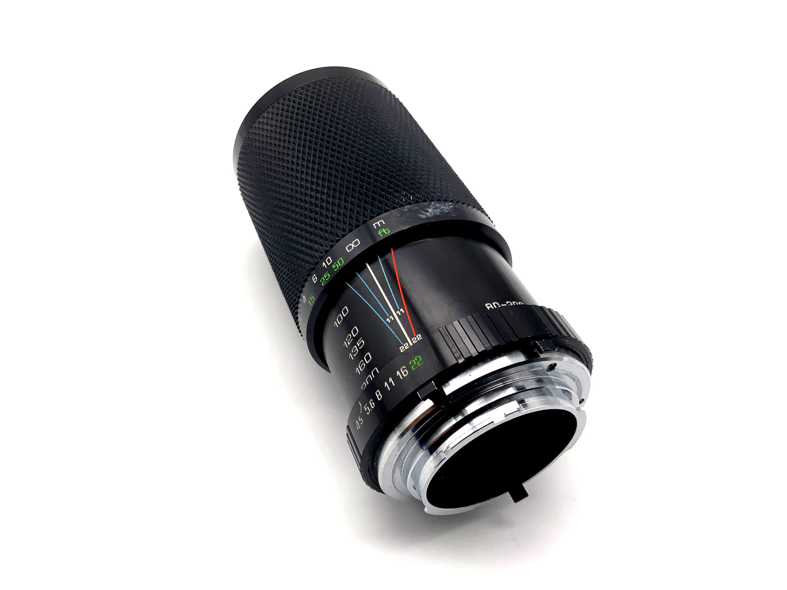 Soligor 80-200mm 1:4,5 Objektiv C/D Zoom+Macro MC Kamera Lens (Minolta MD)