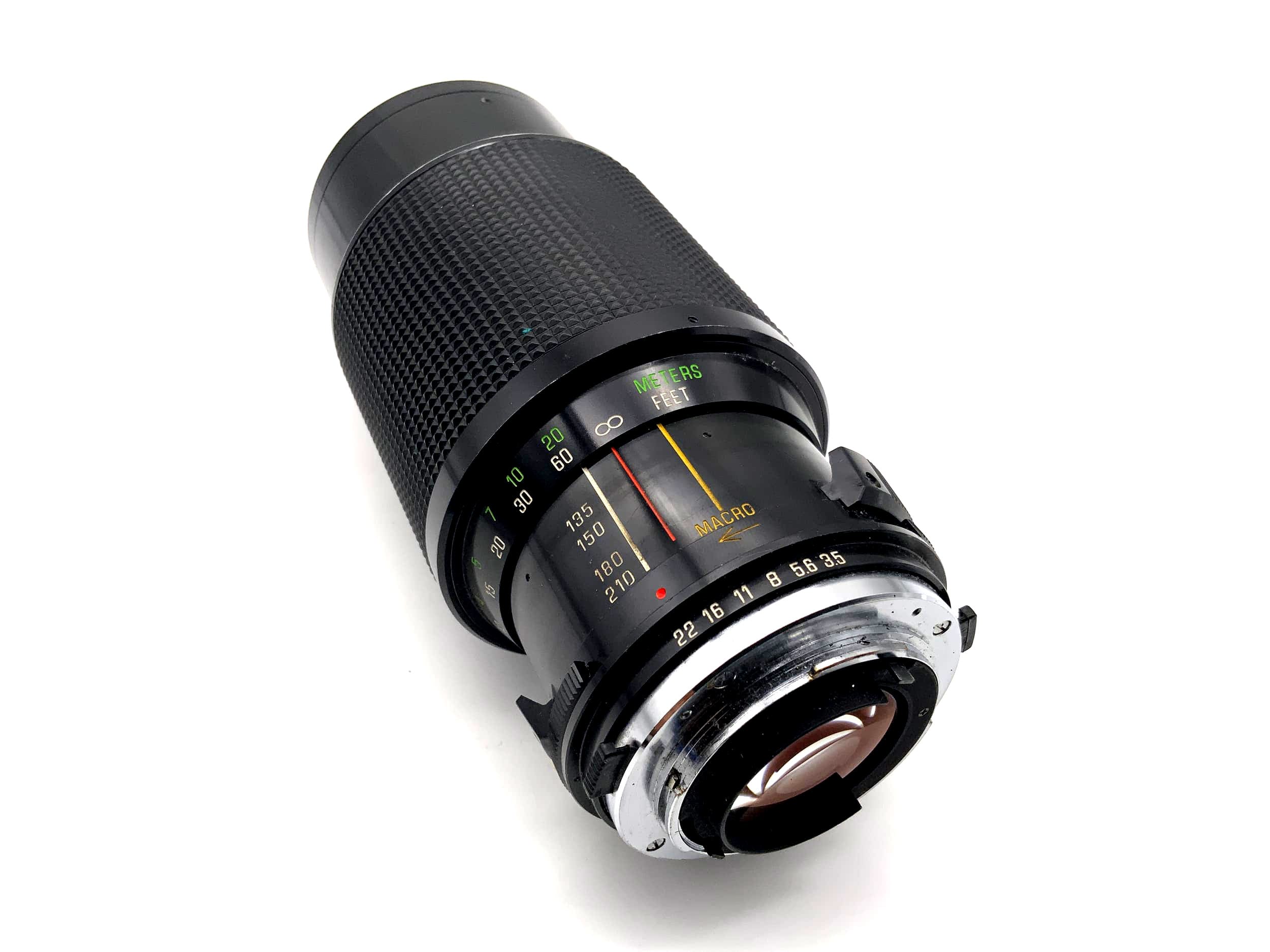 Vivitar Series 1 VMC 70-210mm 1:3.5 Objektiv Macro Focusing Lens (Olympus OM)