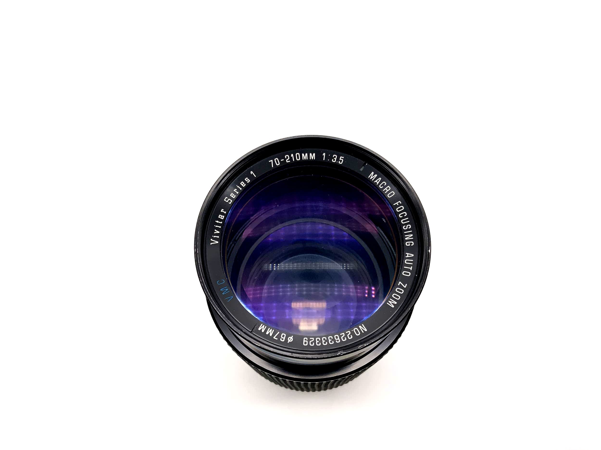 Vivitar Series 1 VMC 70-210mm 1:3.5 Objektiv Macro Focusing Lens (Olympus OM)