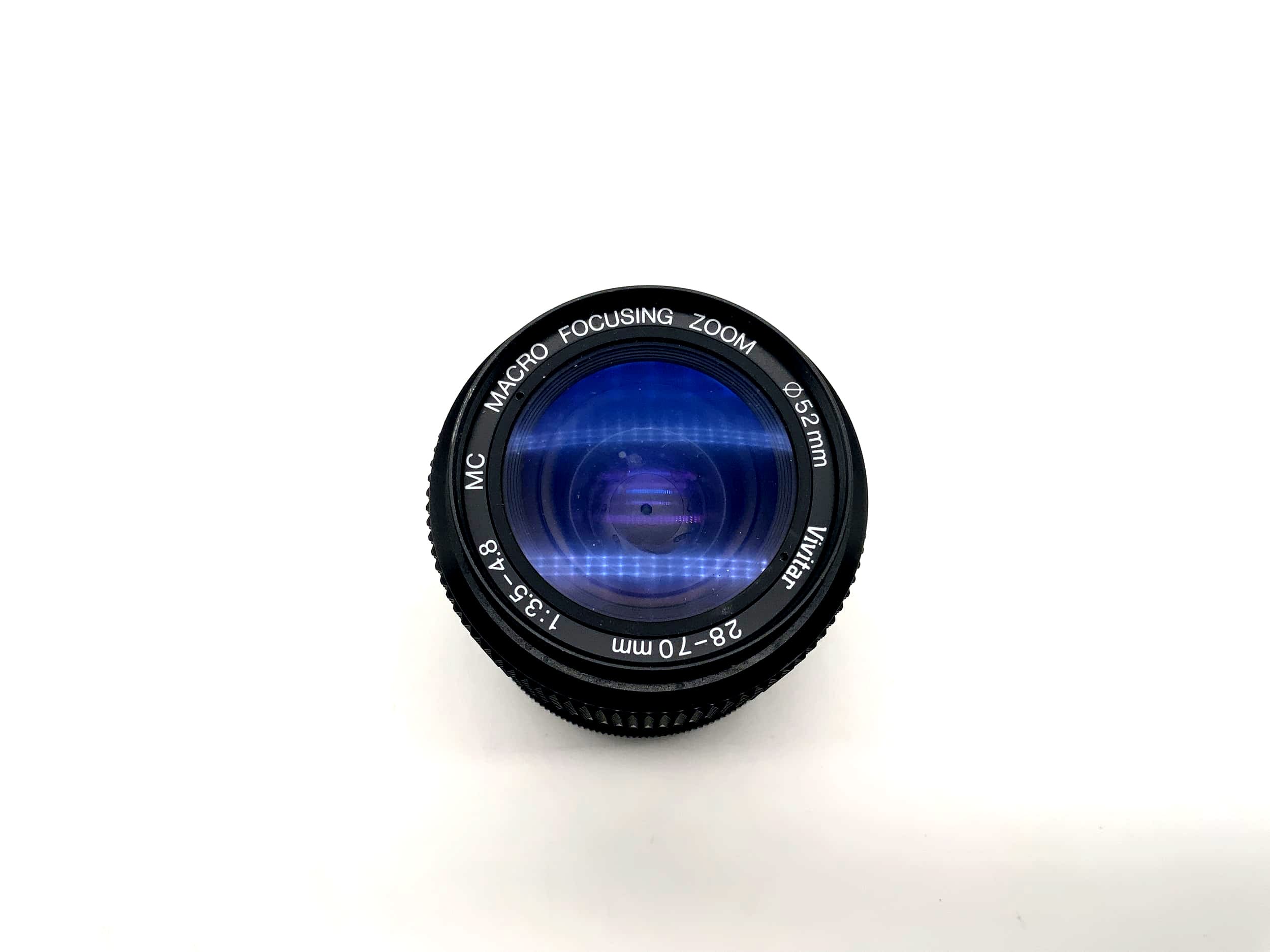 Vivitar 28-70mm 1:3.5-4.8 Objektiv Macro Focusing Zoom MC Kamera Lens (Nikon F)